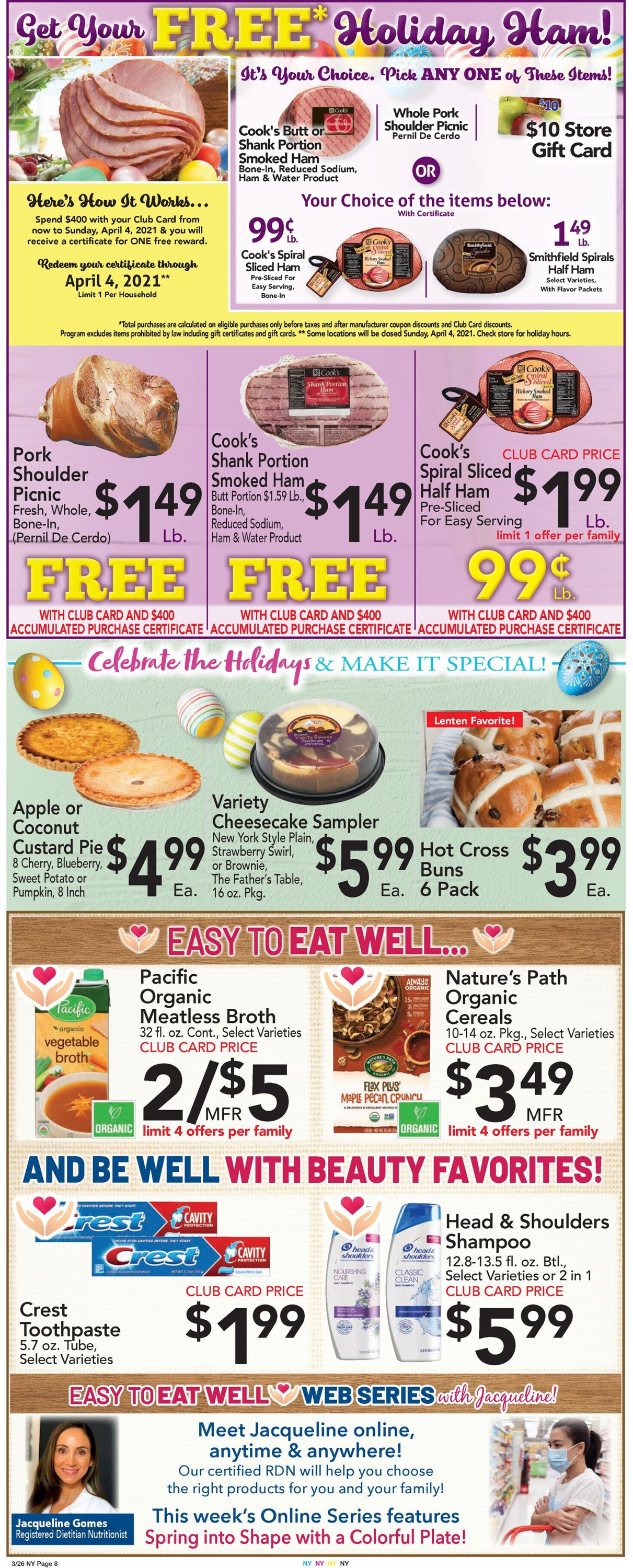 Foodtown Weekly Ad Circular - valid 03/26-04/01/2021 (Page 2)