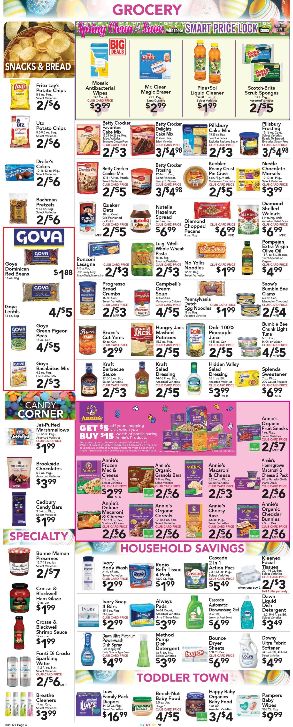 Foodtown Weekly Ad Circular - valid 03/26-04/01/2021 (Page 6)