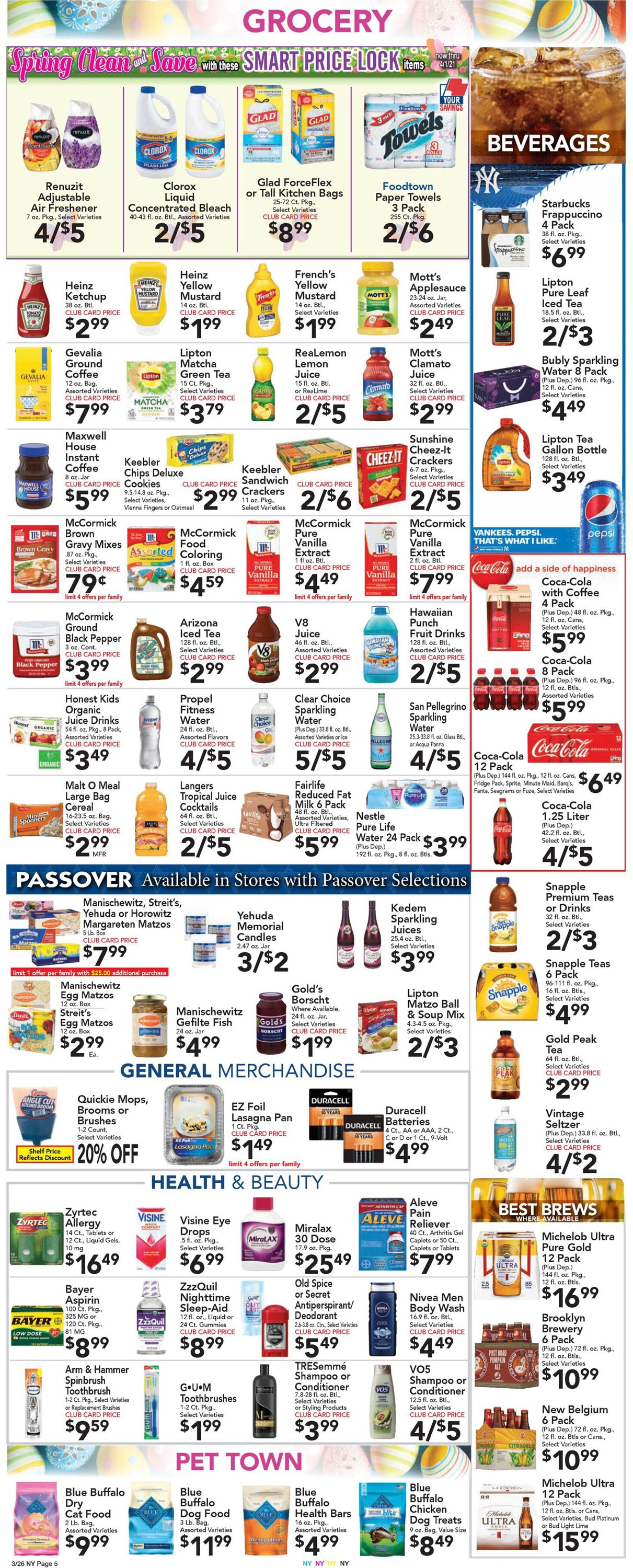 Foodtown Weekly Ad Circular - valid 03/26-04/01/2021 (Page 7)