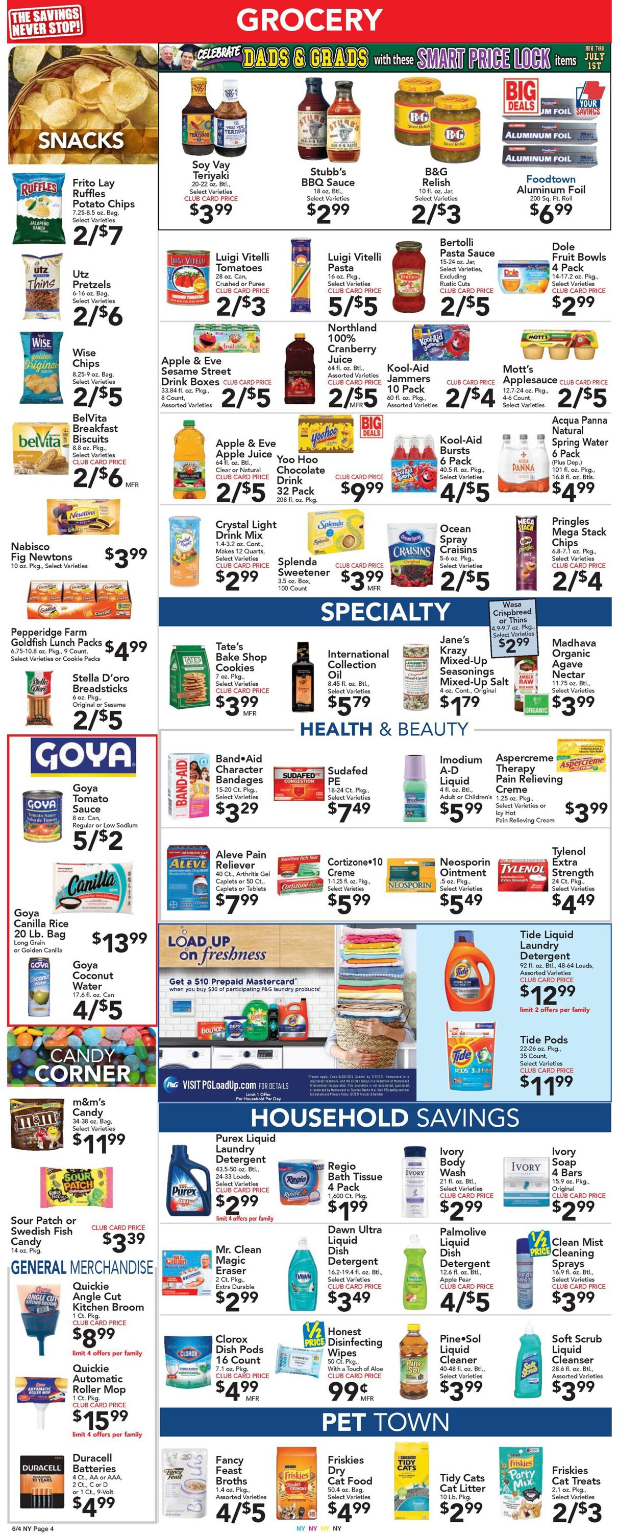 Foodtown Weekly Ad Circular - valid 06/04-06/10/2021 (Page 6)