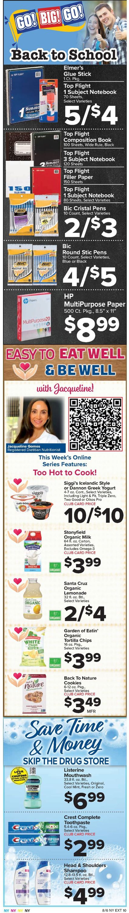 Foodtown Weekly Ad Circular - valid 08/06-08/12/2021 (Page 3)