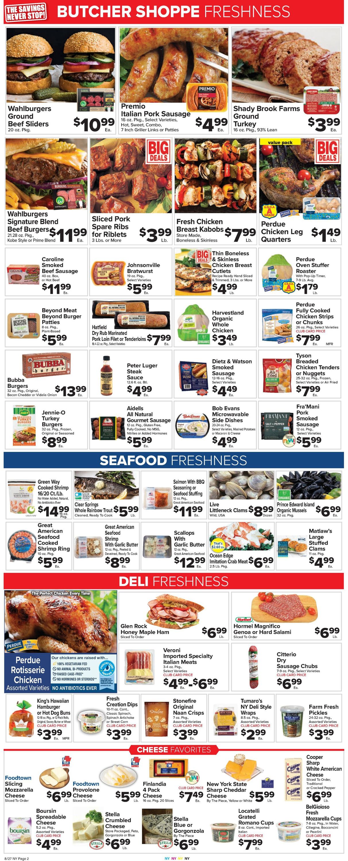 Foodtown Weekly Ad Circular - valid 08/27-09/02/2021 (Page 4)