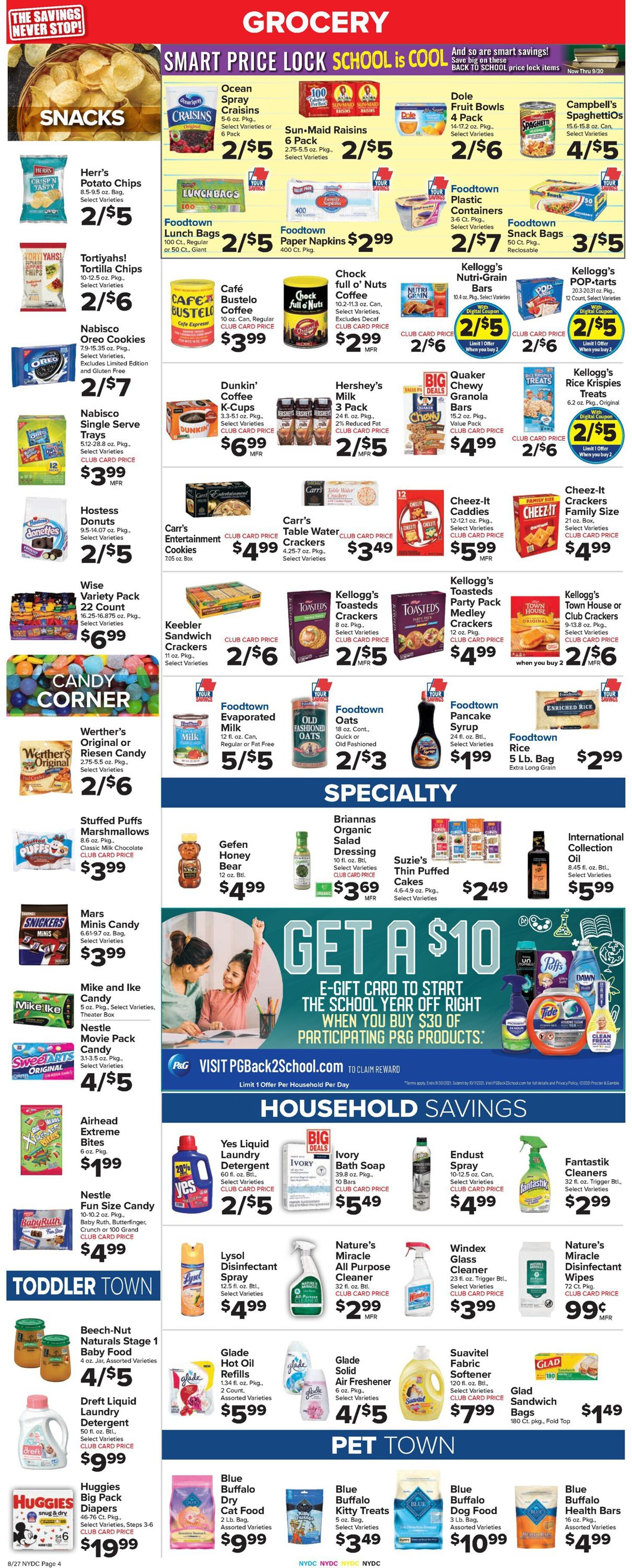 Foodtown Weekly Ad Circular - valid 08/27-09/02/2021 (Page 6)