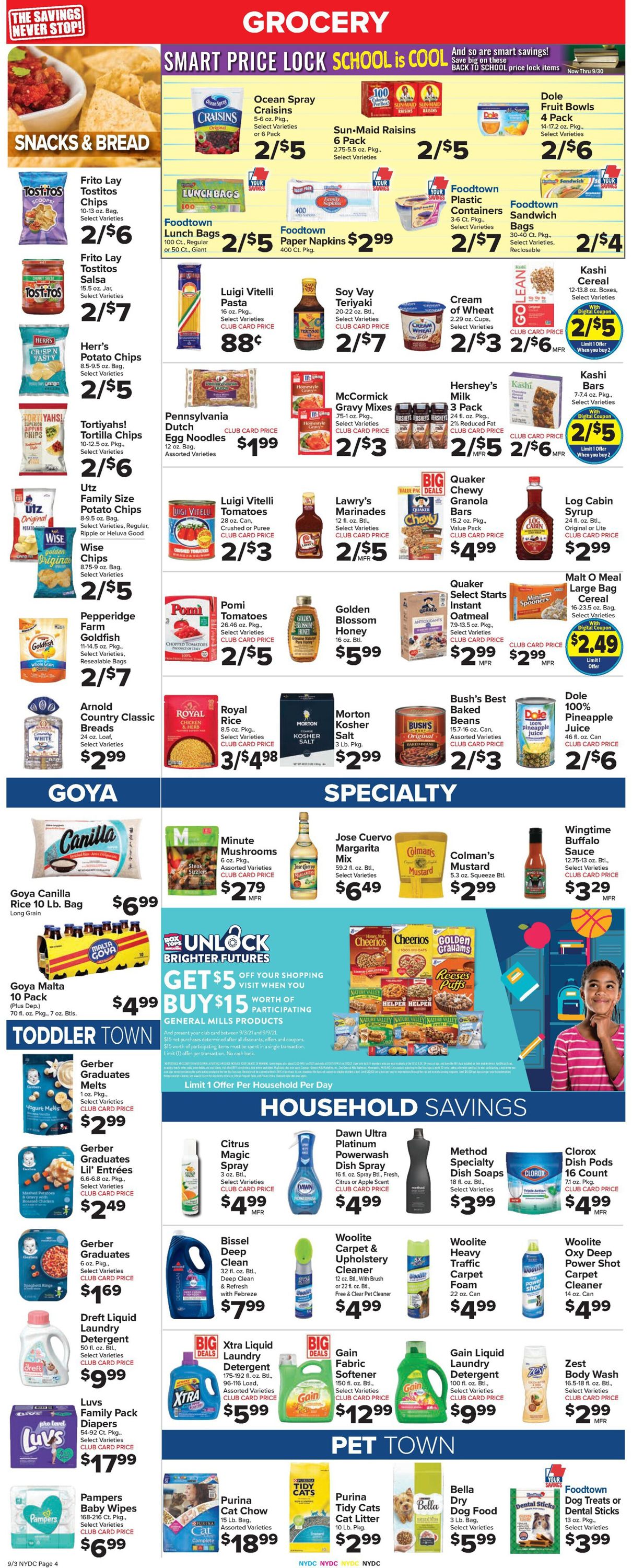 Foodtown Weekly Ad Circular - valid 09/03-09/09/2021 (Page 6)