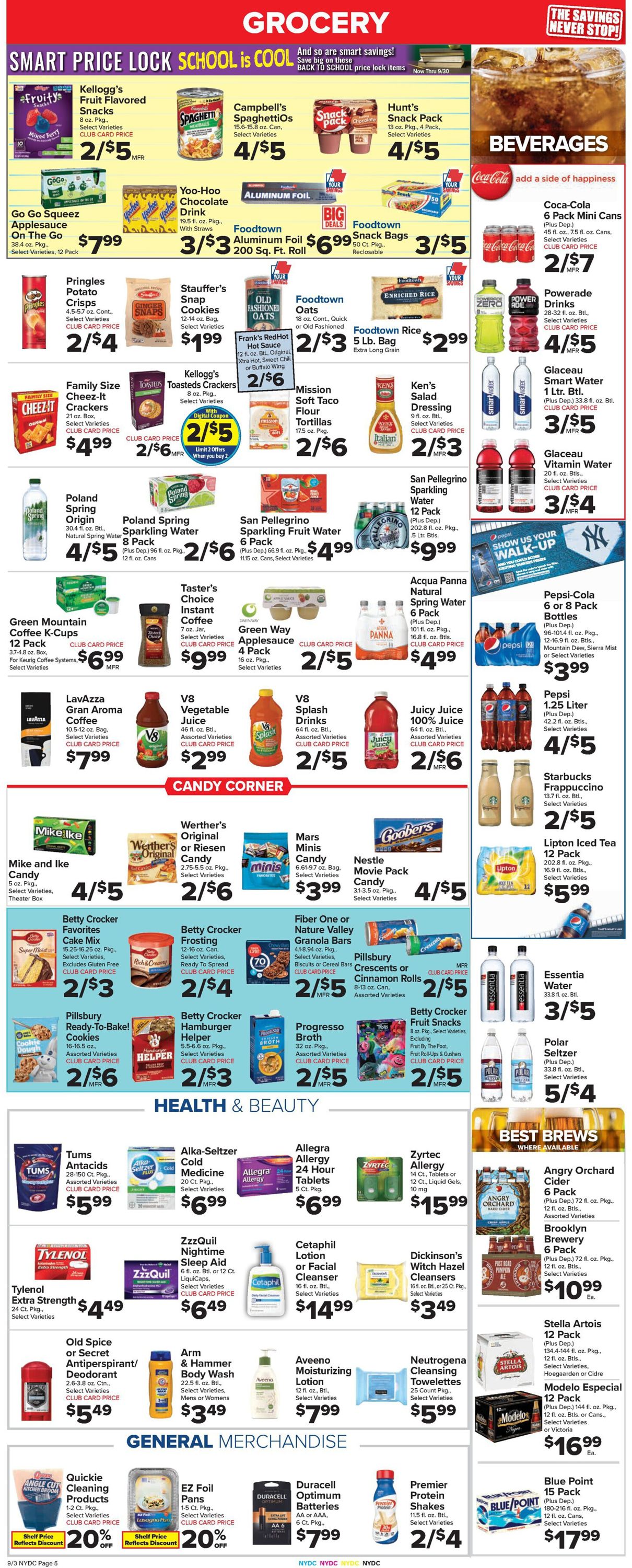 Foodtown Weekly Ad Circular - valid 09/03-09/09/2021 (Page 7)