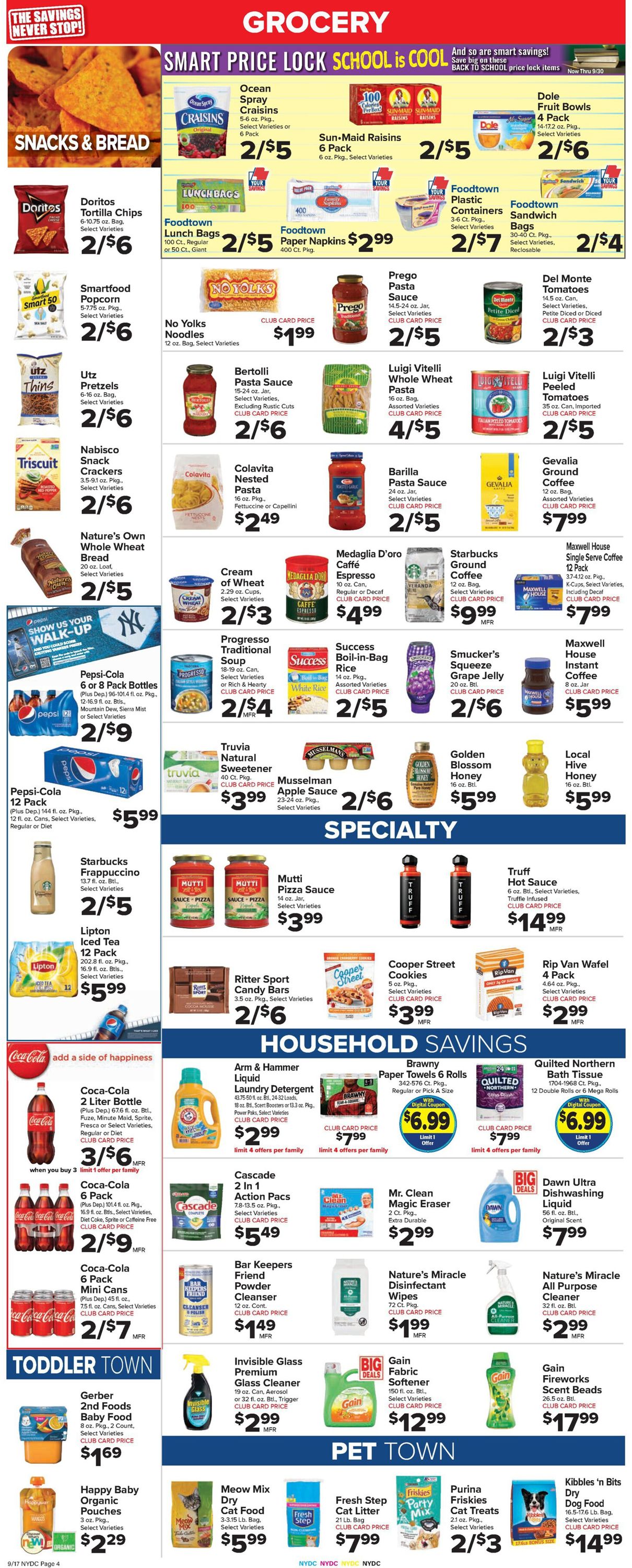 Foodtown Weekly Ad Circular - valid 09/17-09/23/2021 (Page 6)