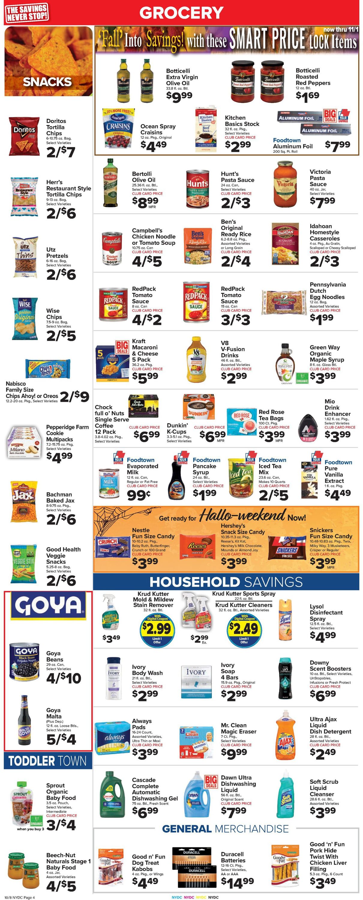 Foodtown Weekly Ad Circular - valid 10/08-10/14/2021 (Page 6)