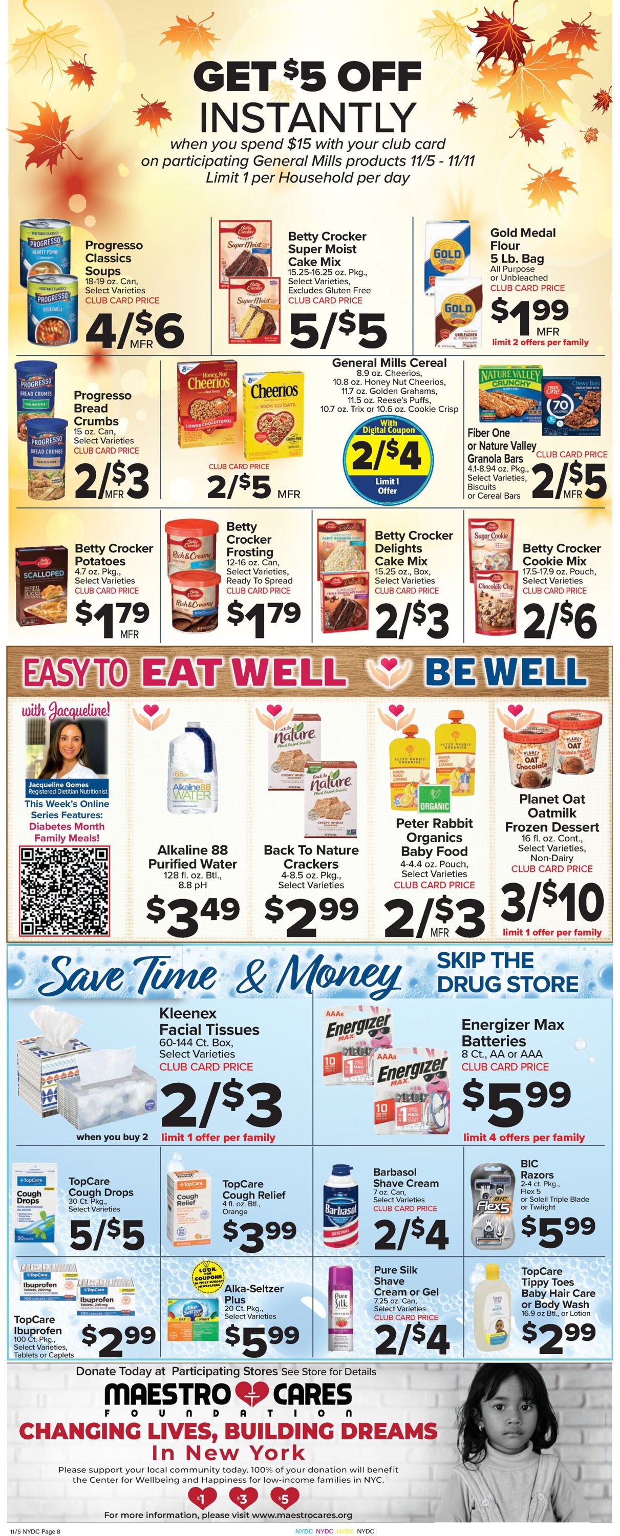 Foodtown Weekly Ad Circular - valid 11/05-11/11/2021 (Page 2)