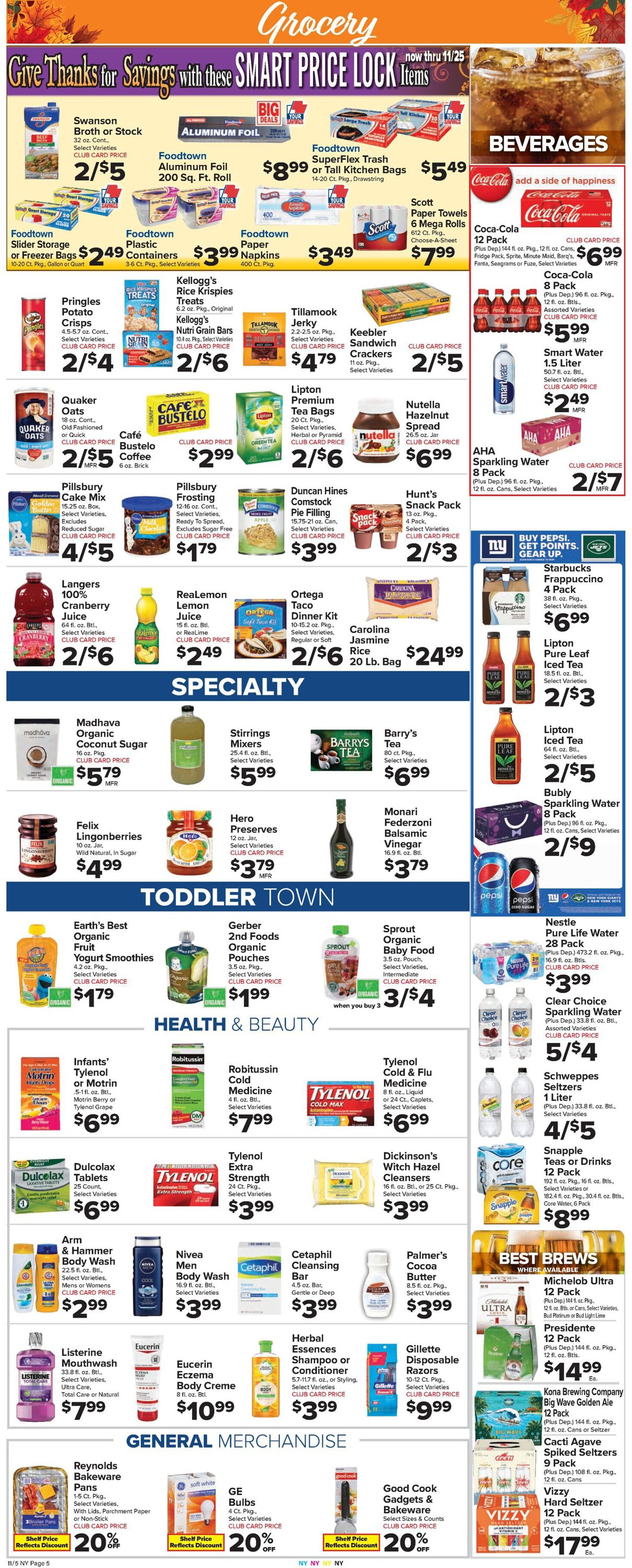 Foodtown Weekly Ad Circular - valid 11/05-11/11/2021 (Page 7)