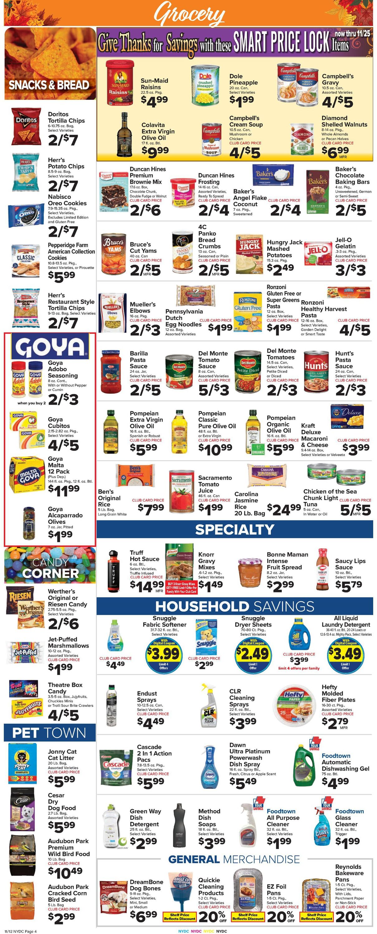 Foodtown Weekly Ad Circular - valid 11/12-11/18/2021 (Page 6)