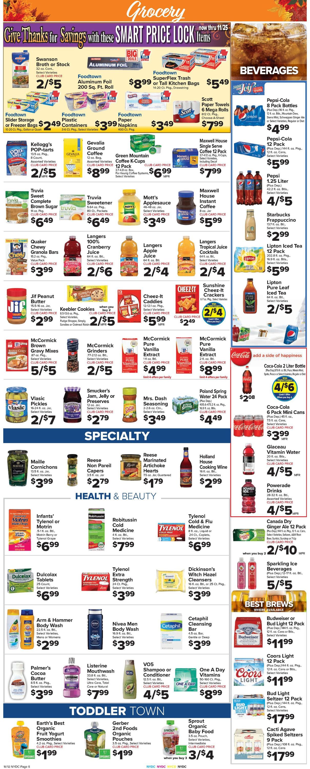 Foodtown Weekly Ad Circular - valid 11/12-11/18/2021 (Page 7)