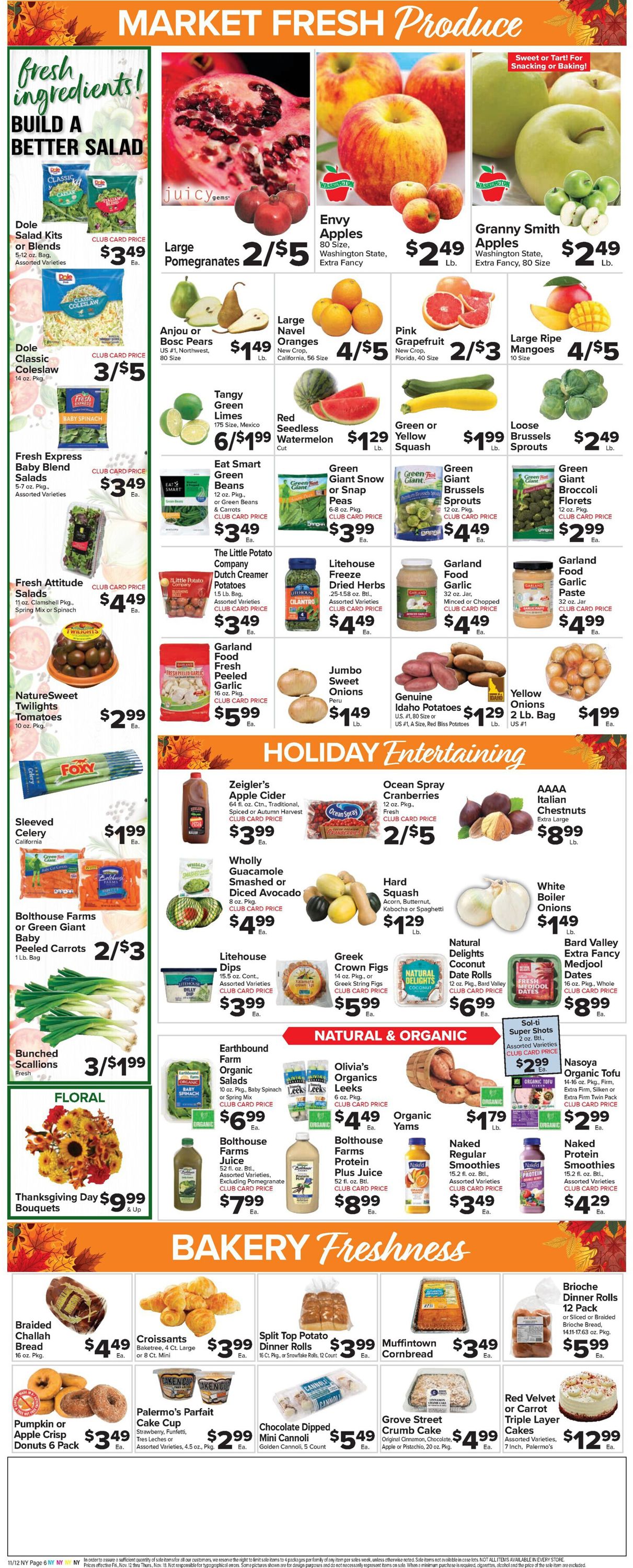 Foodtown Weekly Ad Circular - valid 11/12-11/18/2021 (Page 8)