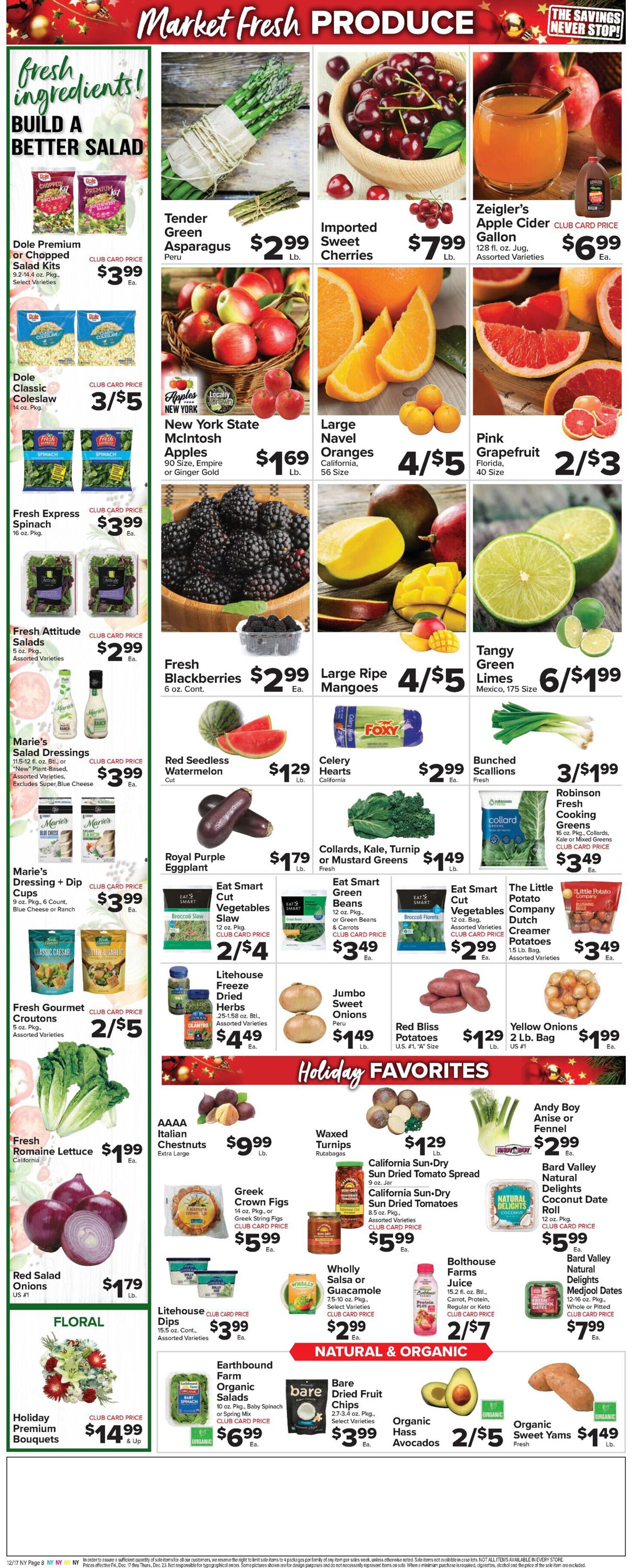 Foodtown HOLIDAY 2021 Weekly Ad Circular - valid 12/17-12/23/2021 (Page 10)