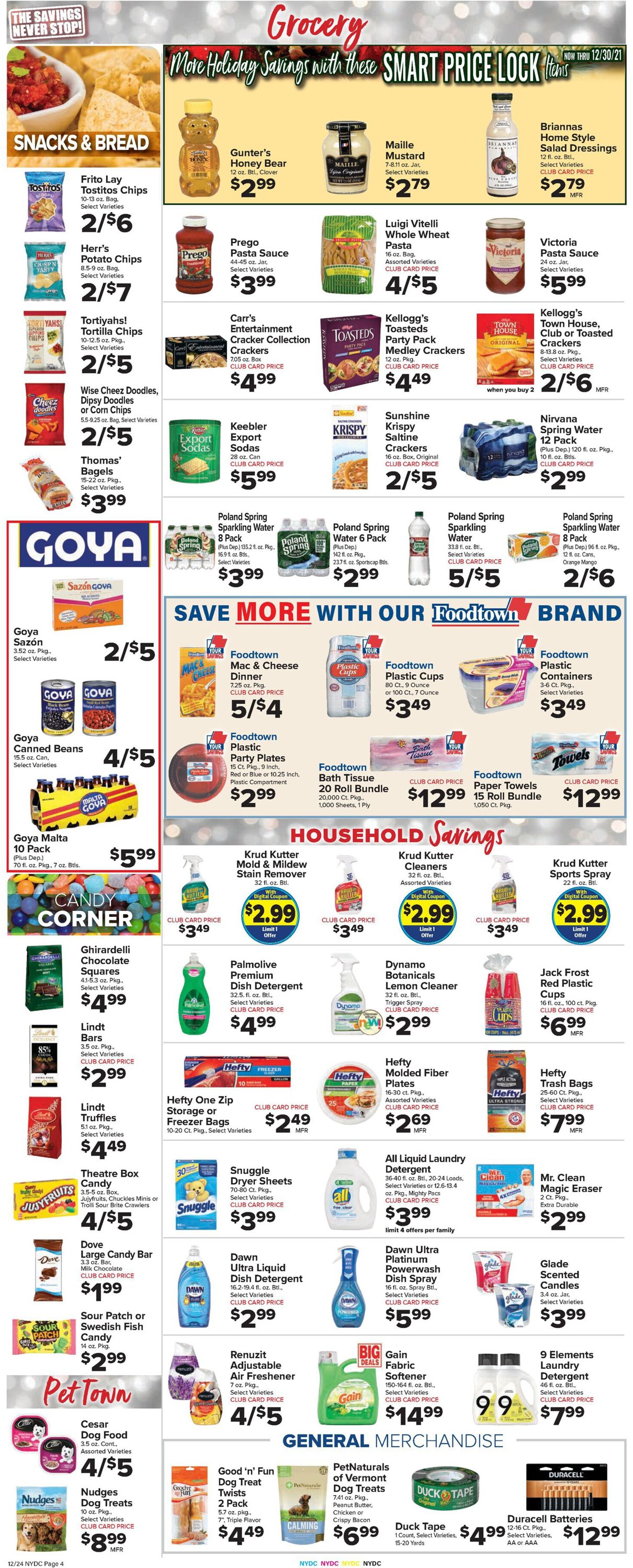Foodtown Weekly Ad Circular - valid 12/24-12/30/2021 (Page 6)