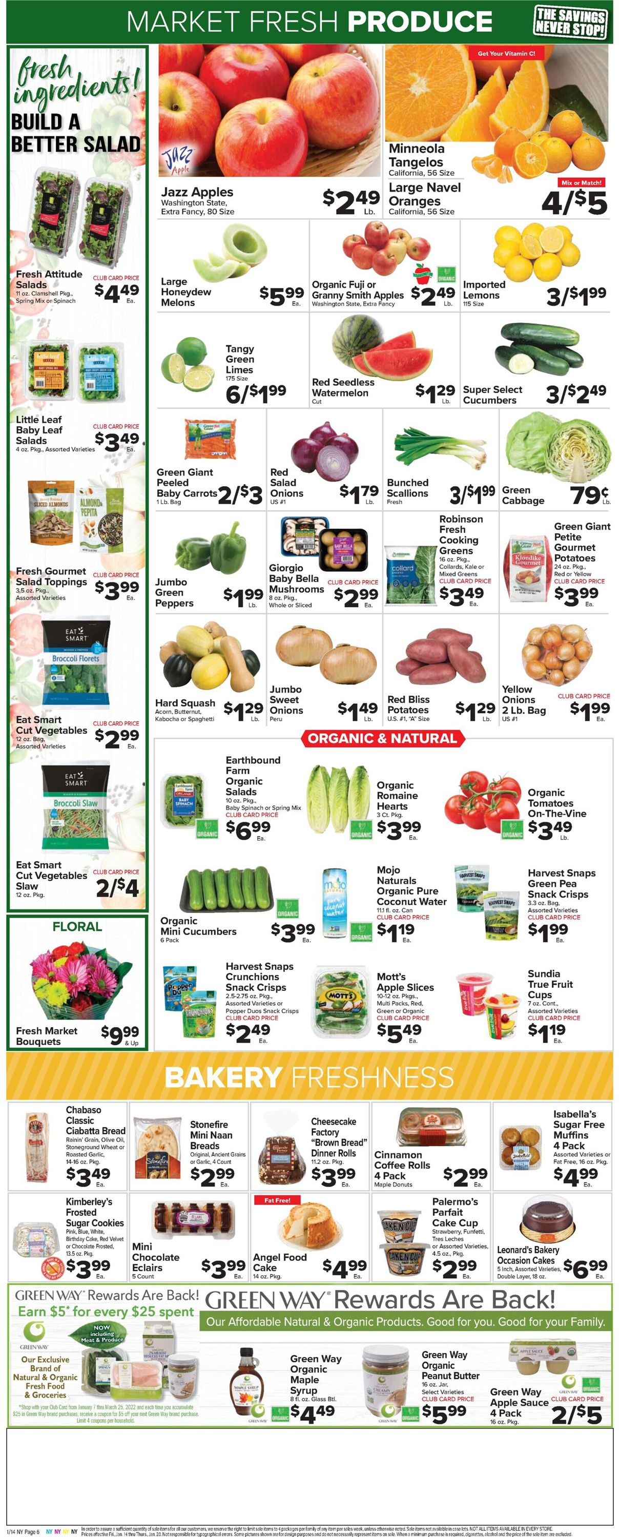 Foodtown Weekly Ad Circular - valid 01/14-01/20/2022 (Page 8)