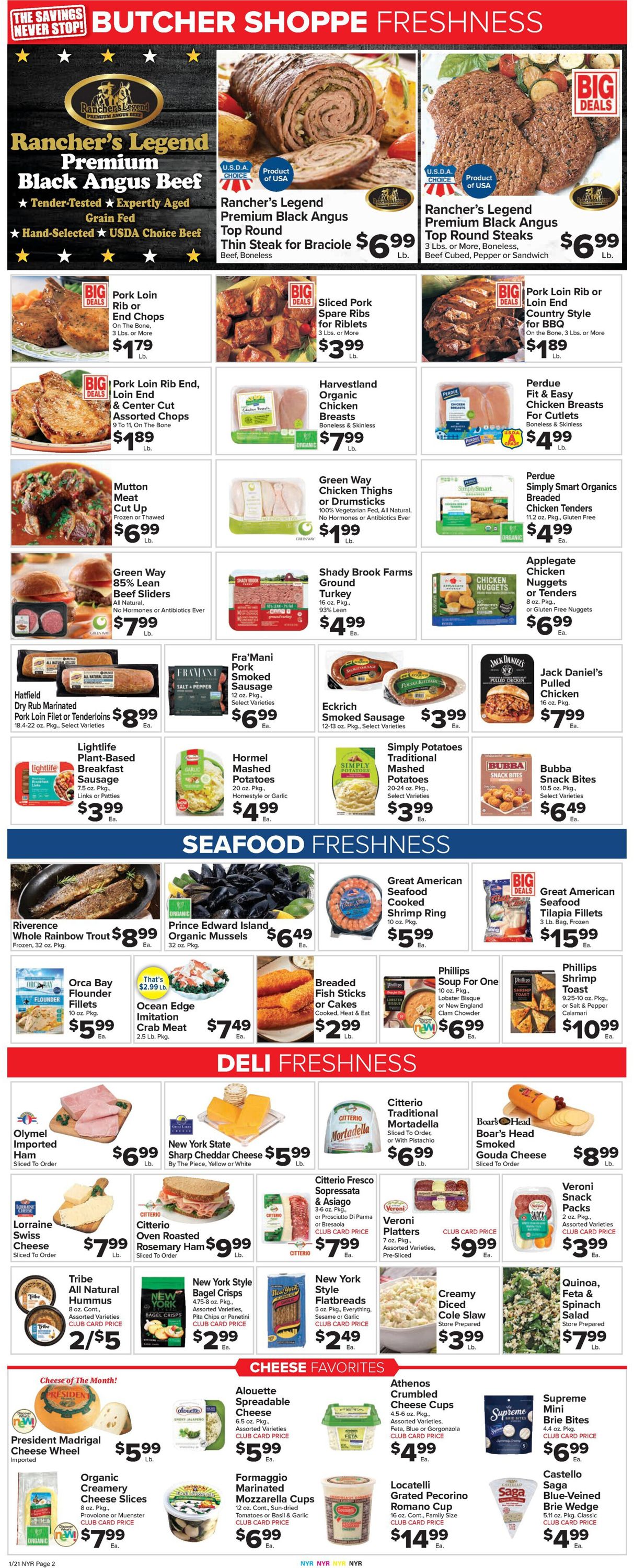 Foodtown Weekly Ad Circular - valid 01/21-01/27/2022 (Page 4)