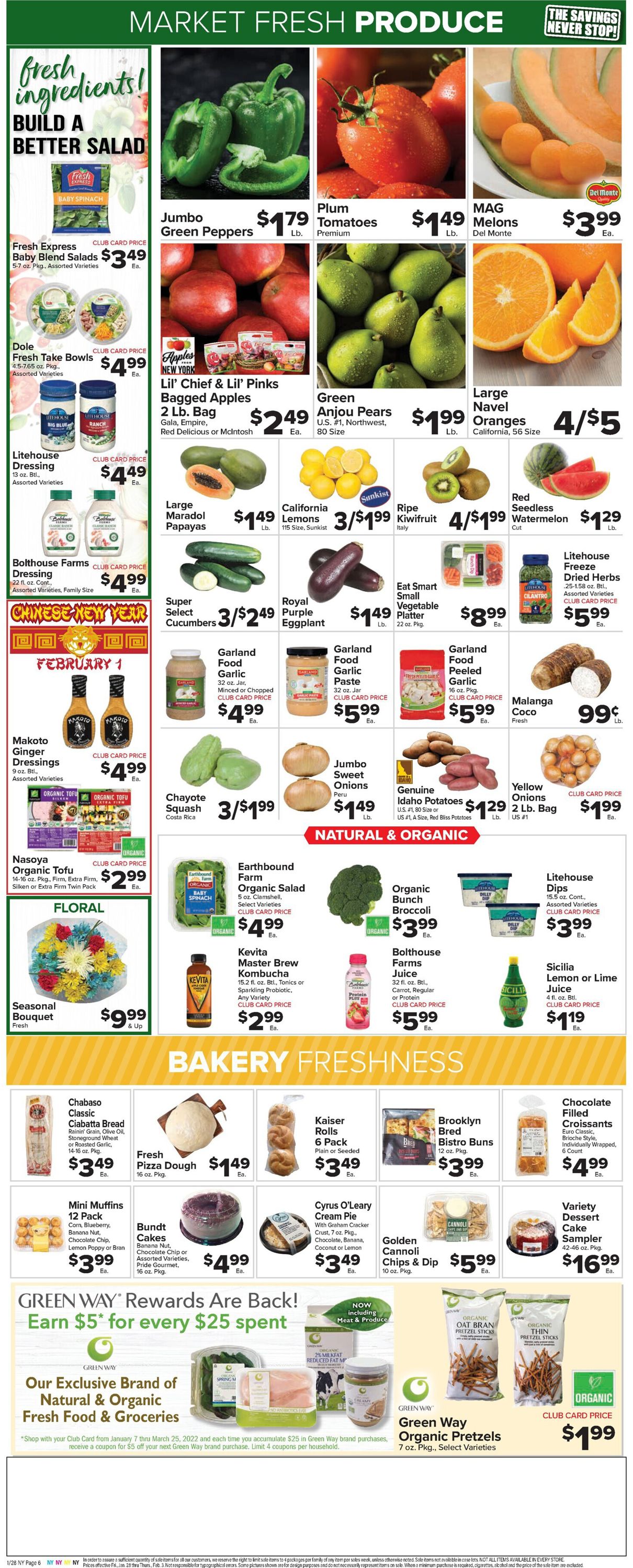 Foodtown Weekly Ad Circular - valid 01/28-02/03/2022 (Page 8)