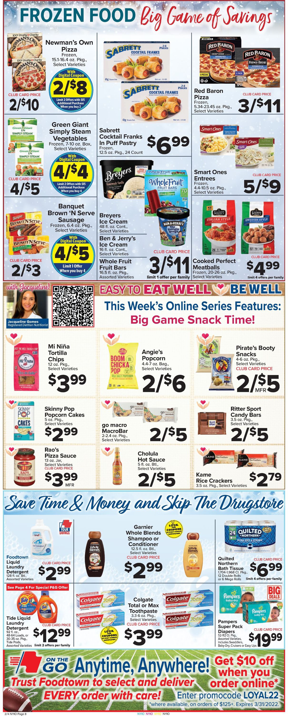 Foodtown Weekly Ad Circular - valid 02/04-02/10/2022 (Page 2)