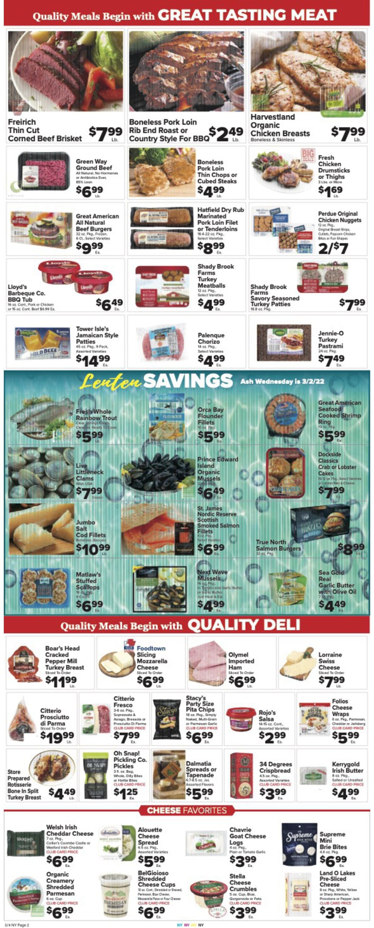Foodtown Weekly Ad Circular - valid 03/04-03/10/2022 (Page 4)