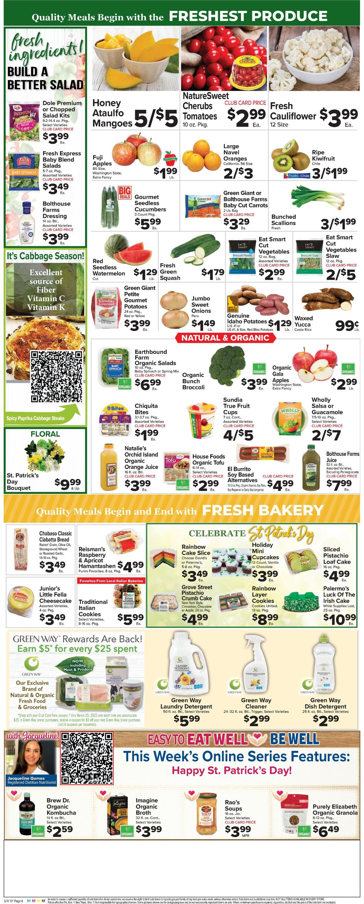 Foodtown Weekly Ad Circular - valid 03/11-03/17/2022 (Page 8)