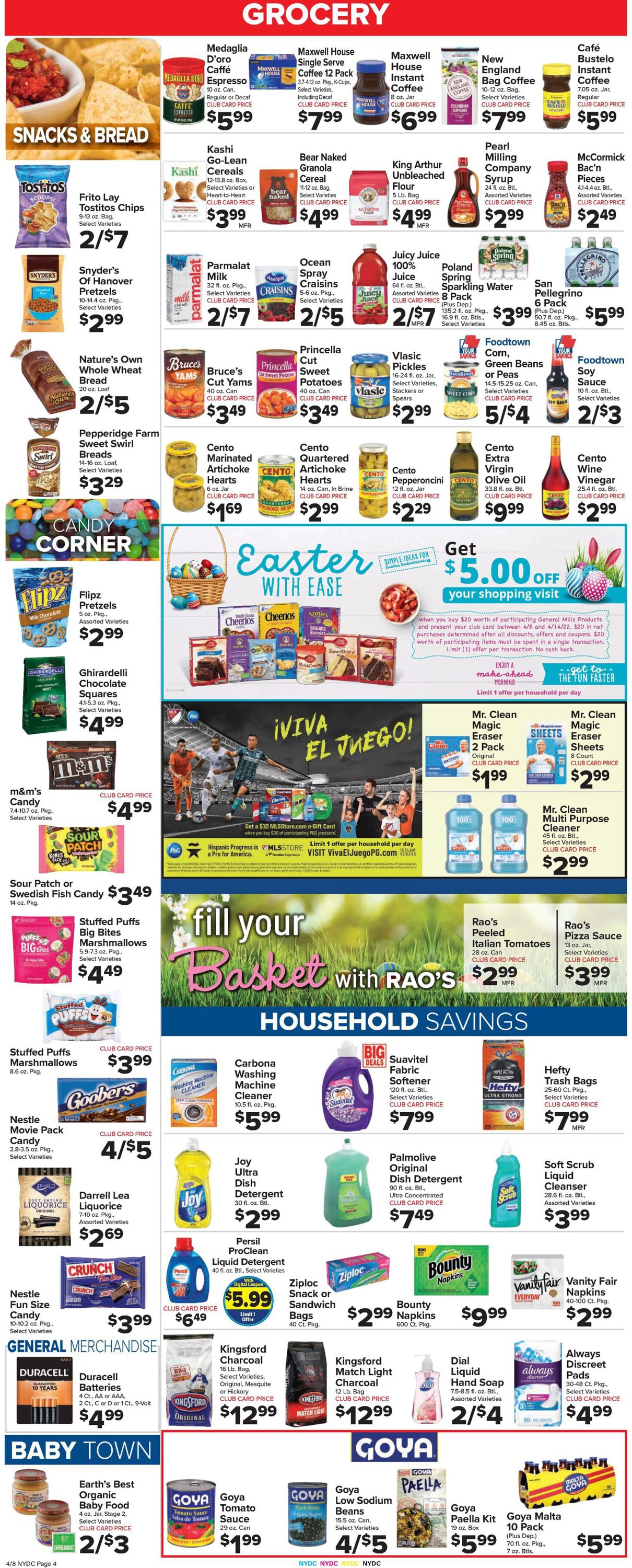 Foodtown EASTER 2022 Weekly Ad Circular - valid 04/08-04/14/2022 (Page 6)
