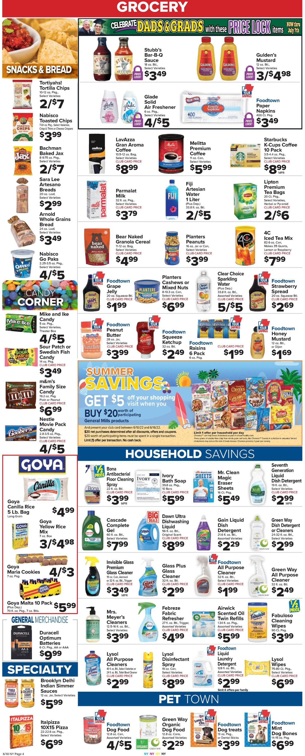 Foodtown Weekly Ad Circular - valid 06/10-06/16/2022 (Page 6)
