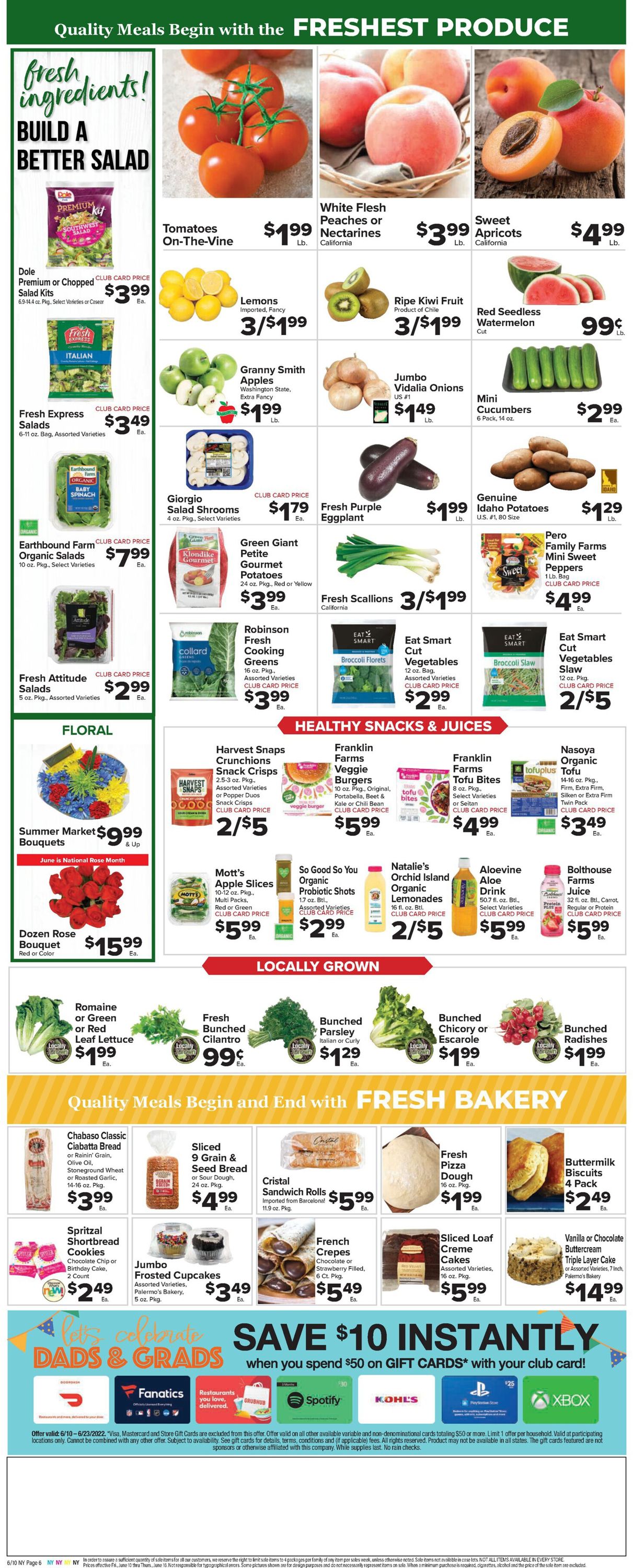 Foodtown Weekly Ad Circular - valid 06/10-06/16/2022 (Page 8)