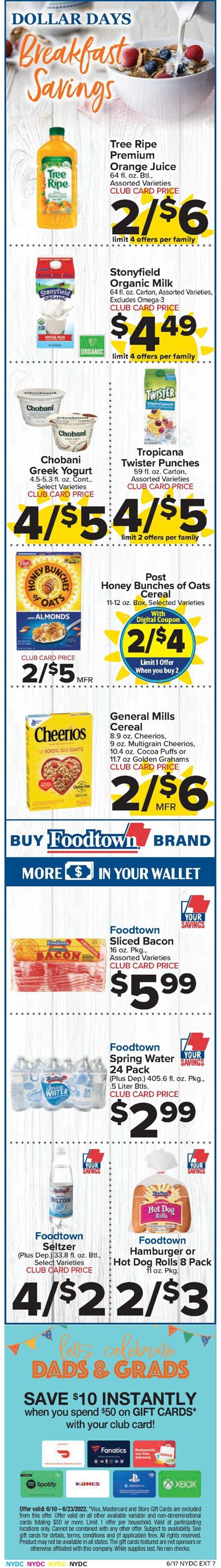 Foodtown Weekly Ad Circular - valid 06/17-06/23/2022 (Page 2)