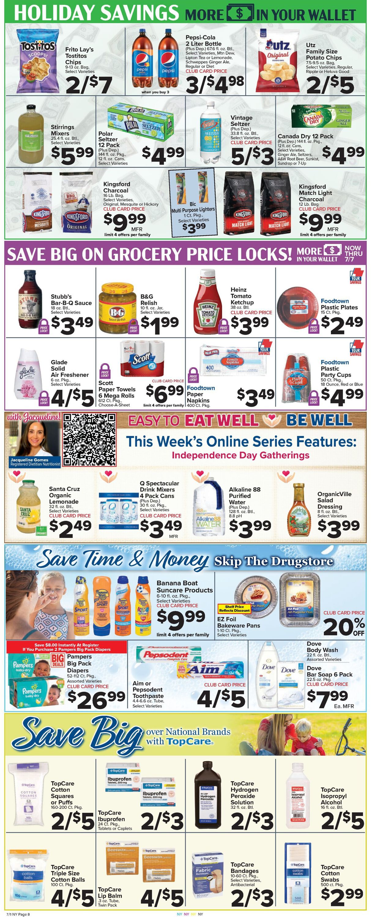 Foodtown - 4th of July Sale Weekly Ad Circular - valid 07/01-07/07/2022 (Page 2)