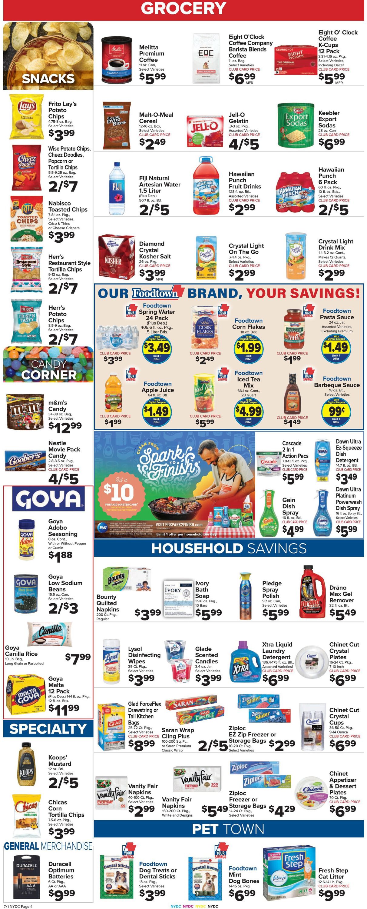 Foodtown - 4th of July Sale Weekly Ad Circular - valid 07/01-07/07/2022 (Page 6)