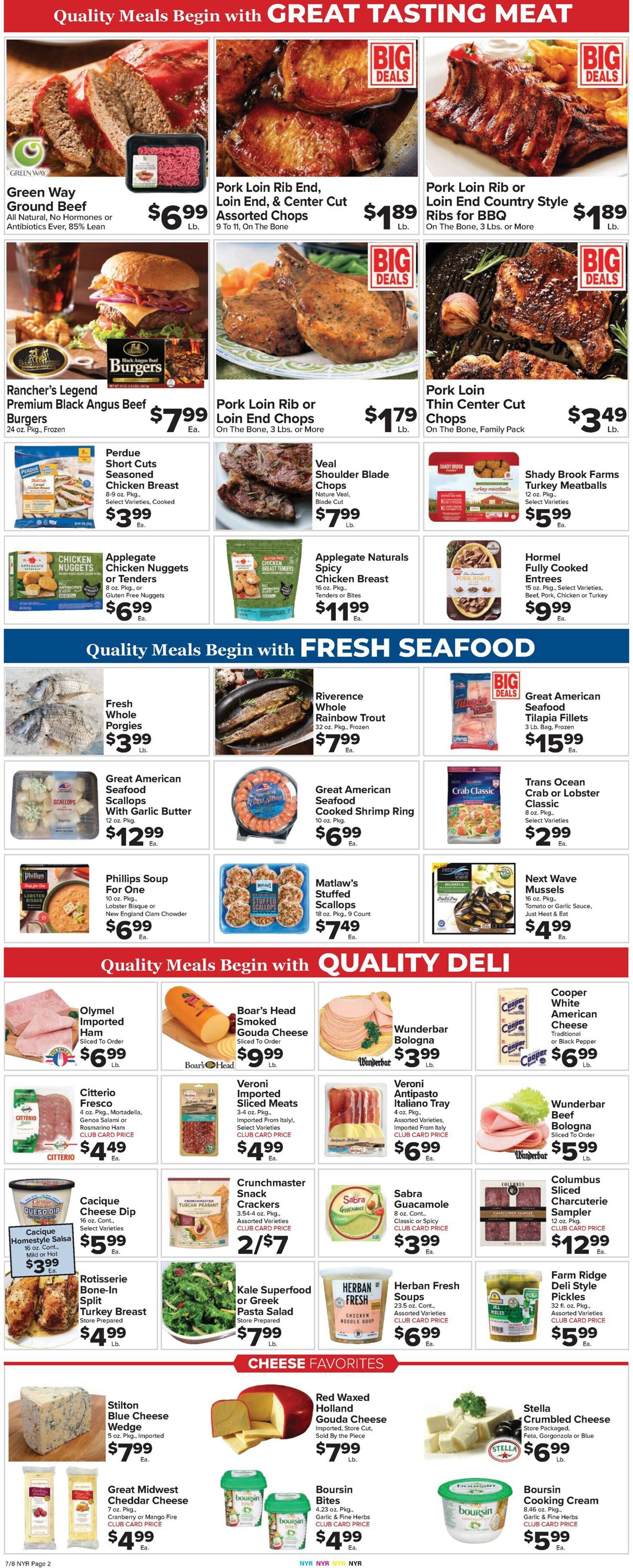 Foodtown Weekly Ad Circular - valid 07/08-07/14/2022 (Page 2)
