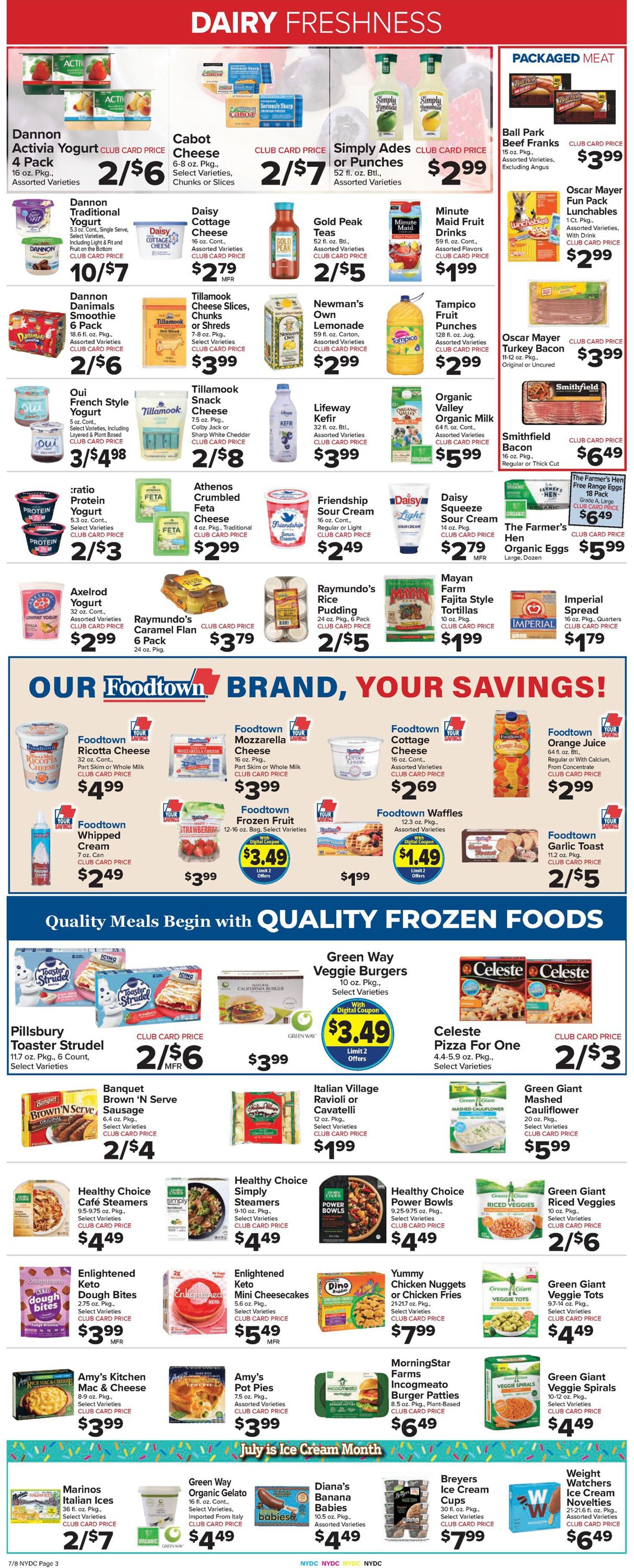 Foodtown Weekly Ad Circular - valid 07/08-07/14/2022 (Page 3)