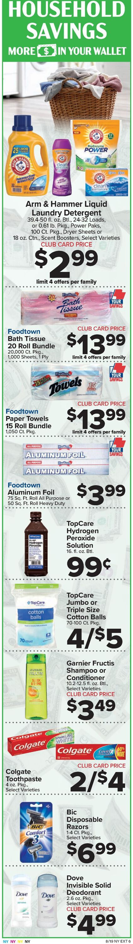 Foodtown Weekly Ad Circular - valid 08/19-08/25/2022 (Page 3)