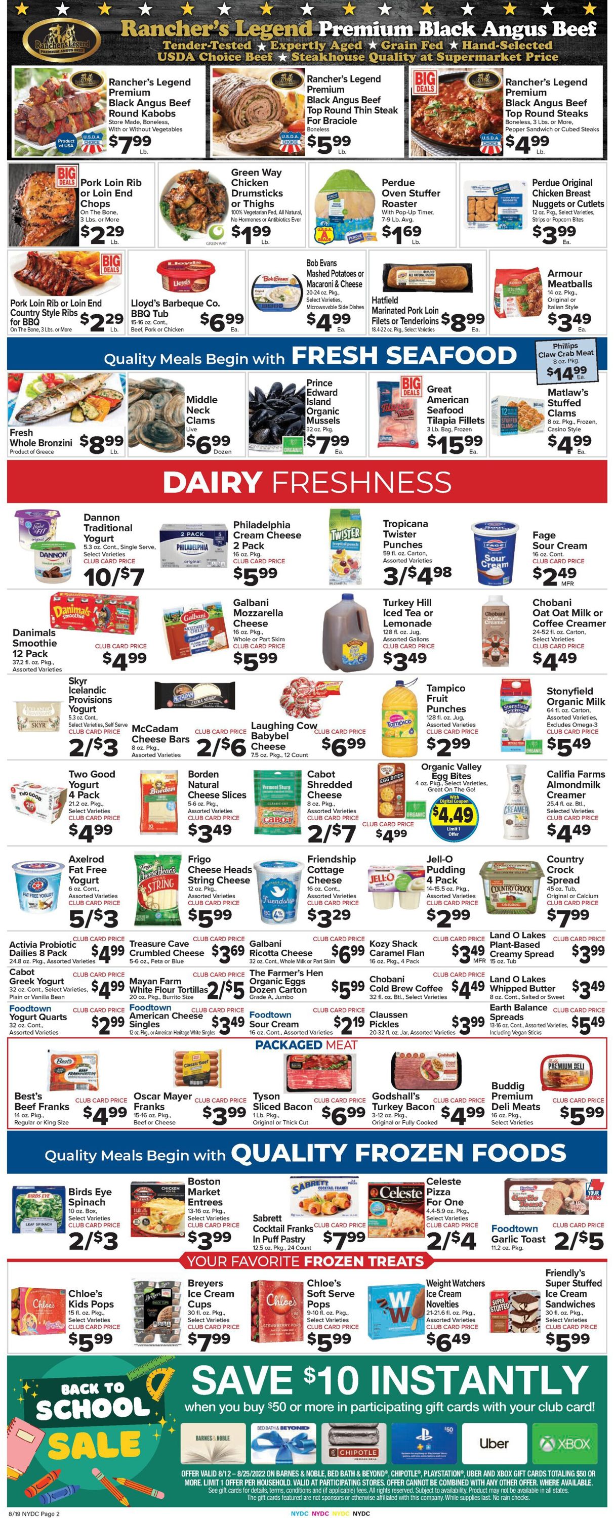 Foodtown Weekly Ad Circular - valid 08/19-08/25/2022 (Page 4)