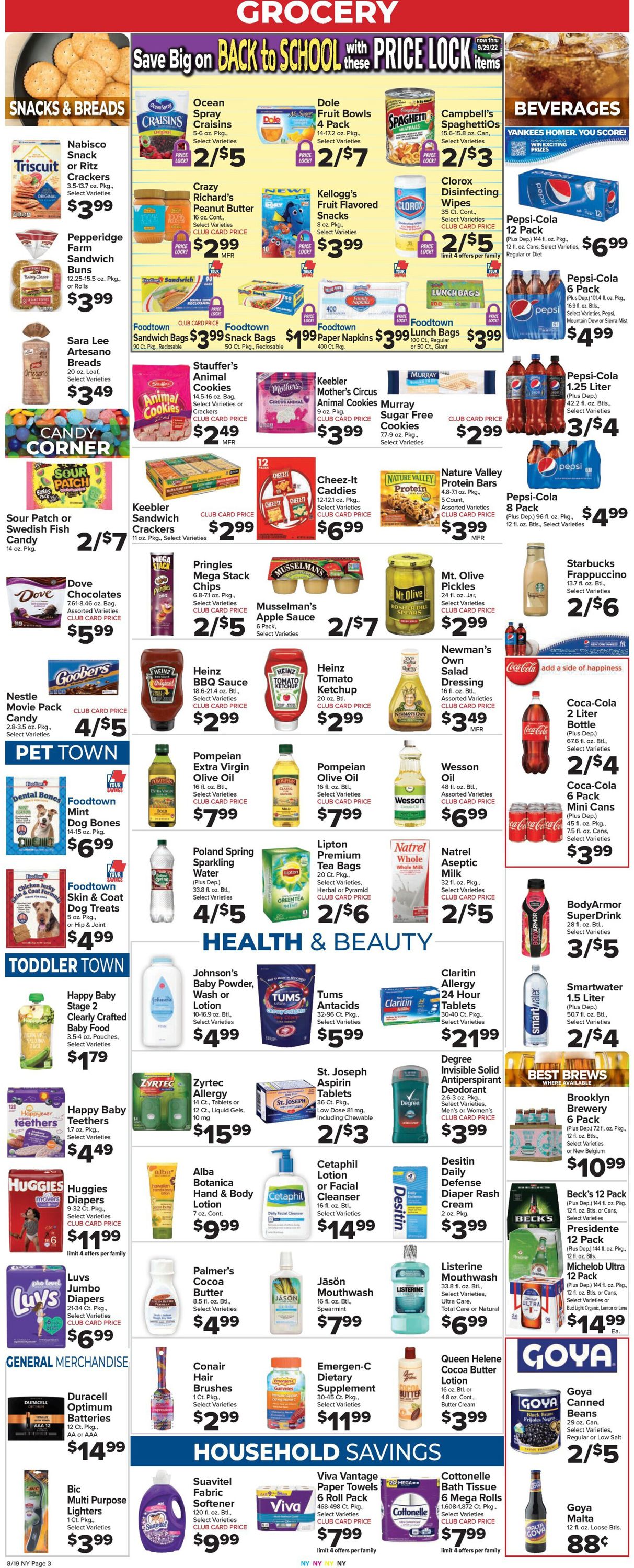 Foodtown Weekly Ad Circular - valid 08/19-08/25/2022 (Page 5)