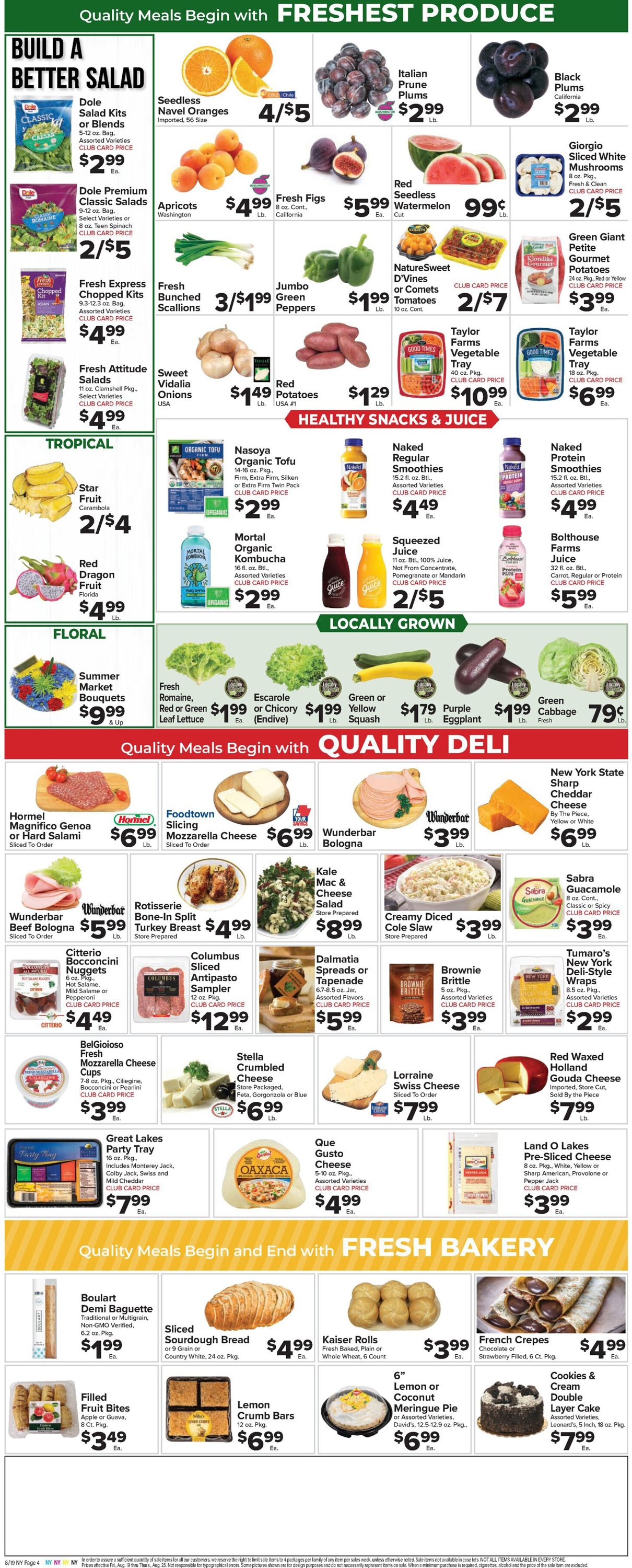 Foodtown Weekly Ad Circular - valid 08/19-08/25/2022 (Page 6)