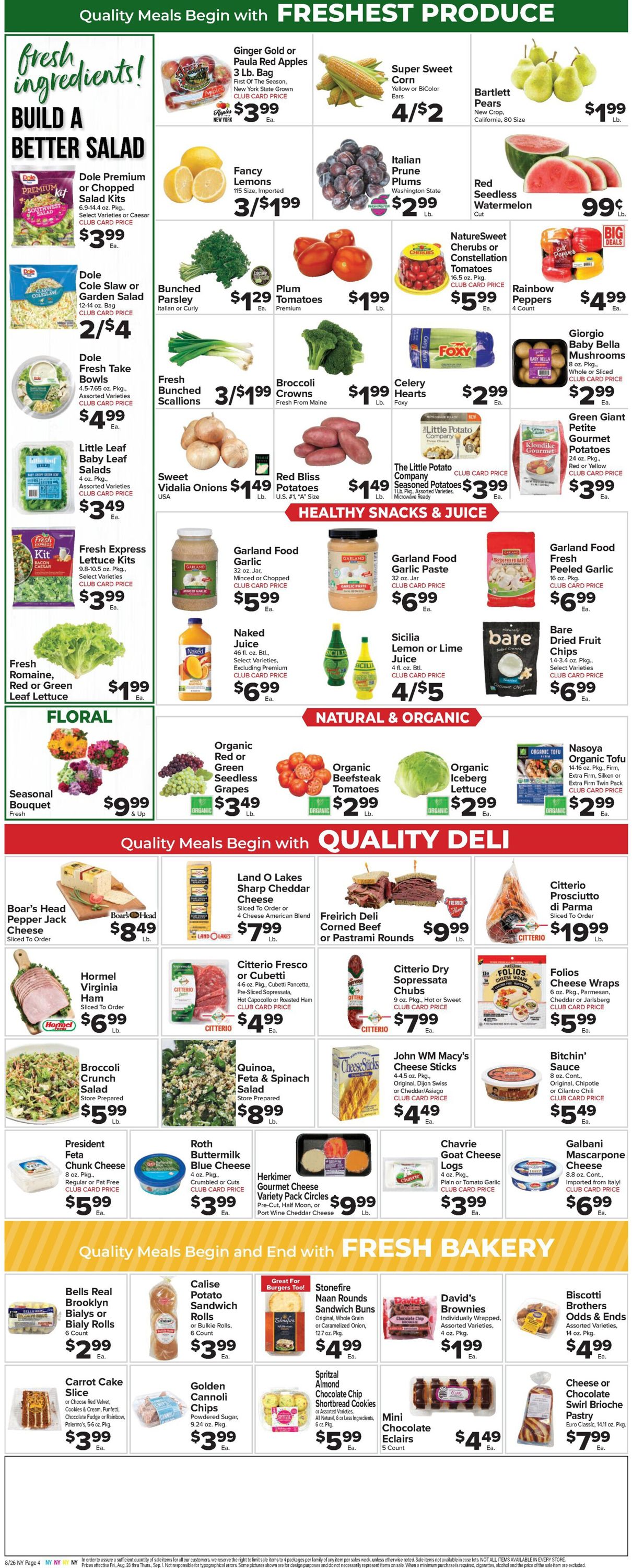 Foodtown Weekly Ad Circular - valid 08/26-09/01/2022 (Page 6)