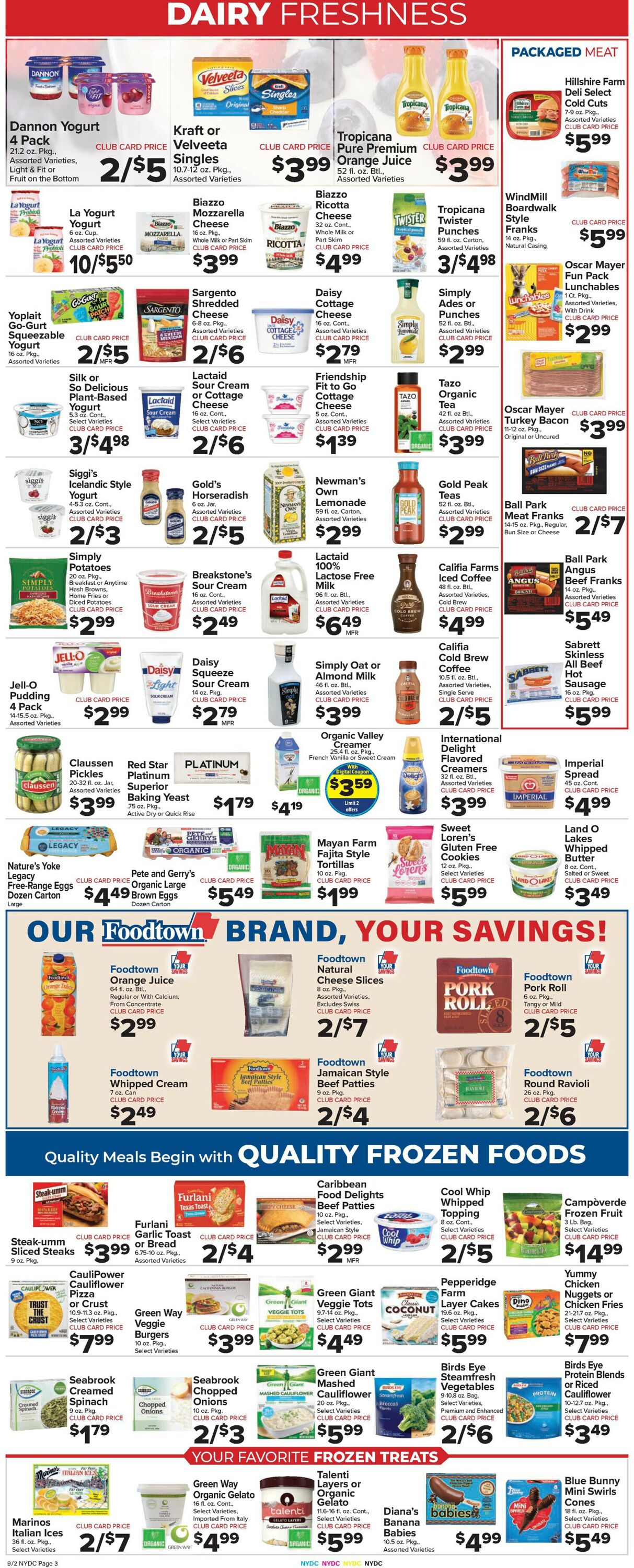 Foodtown Weekly Ad Circular - valid 09/02-09/08/2022 (Page 5)