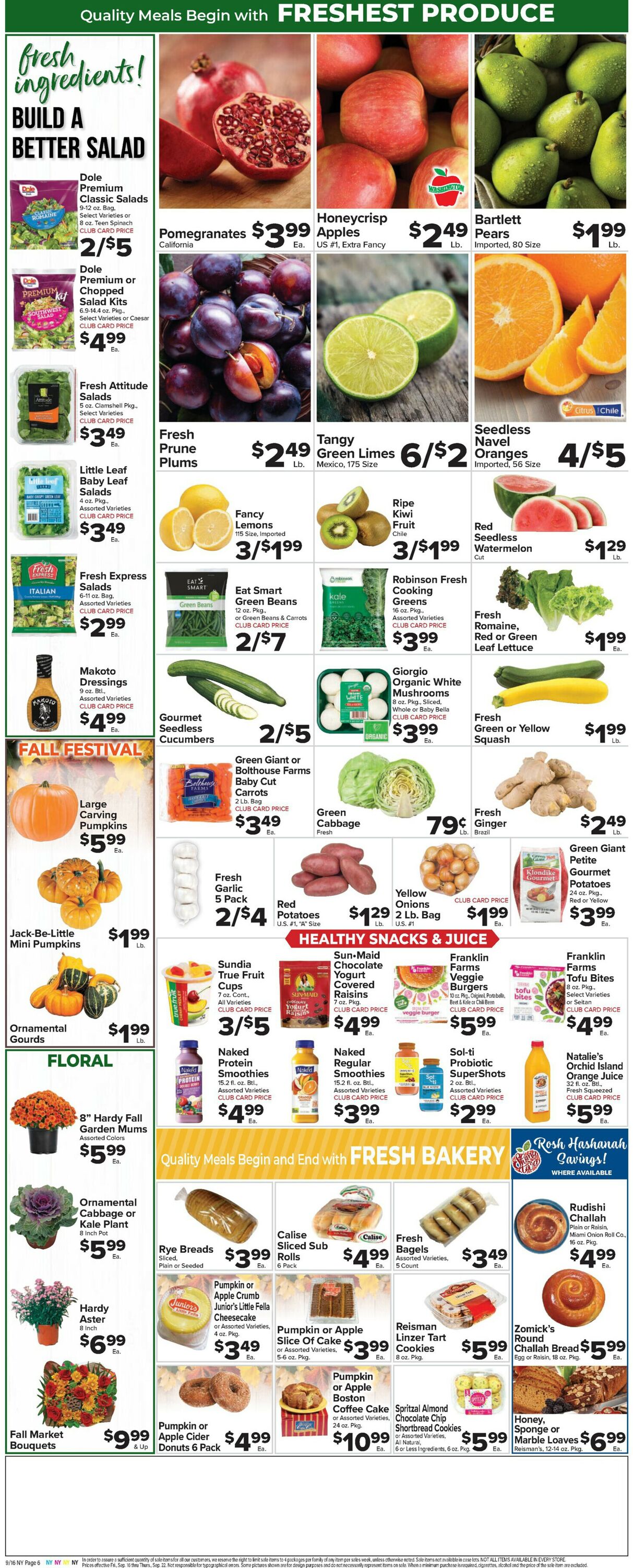 Foodtown Weekly Ad Circular - valid 09/16-09/22/2022 (Page 8)