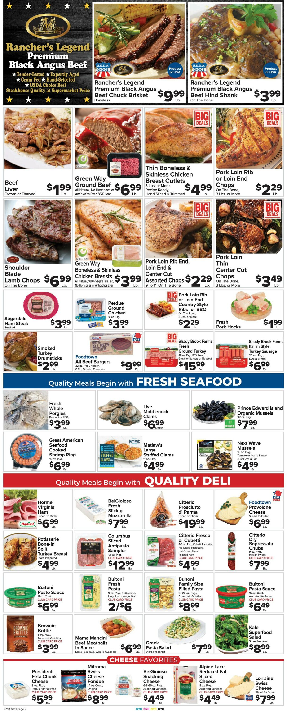 Foodtown Weekly Ad Circular - valid 09/30-10/06/2022 (Page 4)
