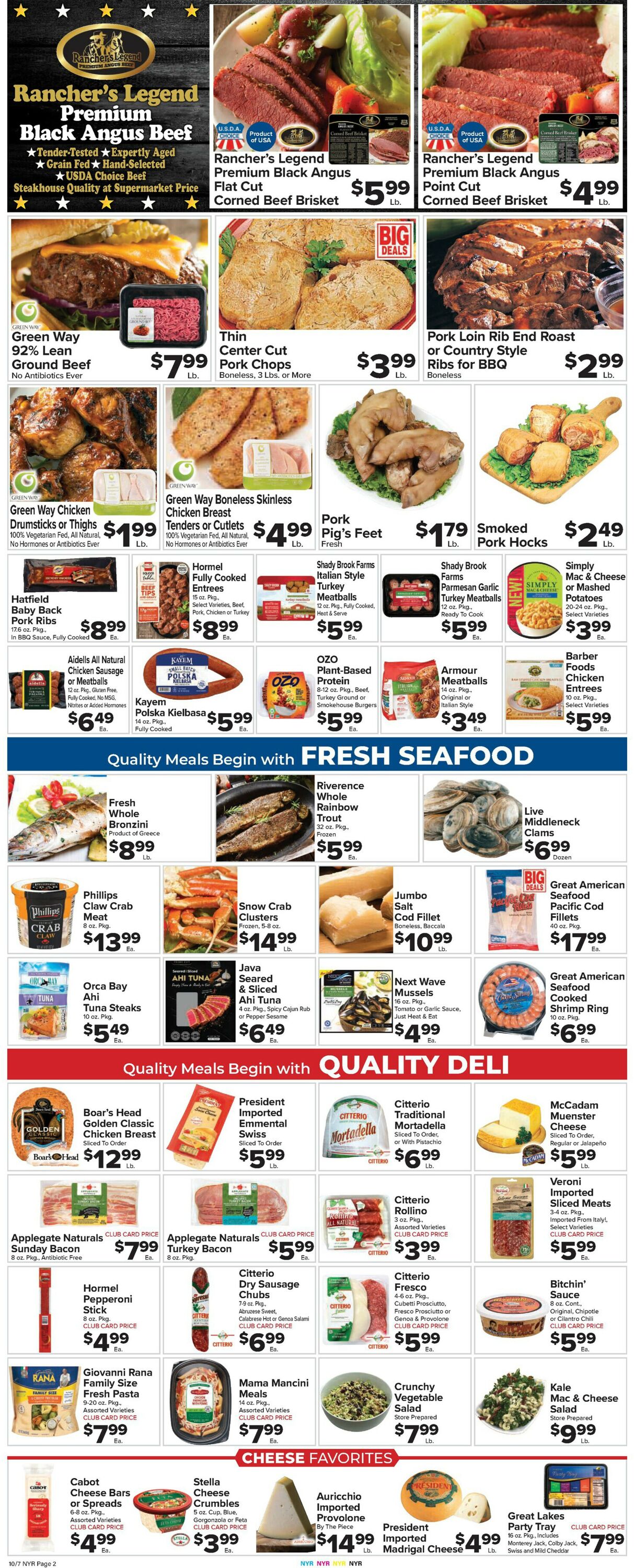 Foodtown Weekly Ad Circular - valid 10/07-10/13/2022 (Page 4)