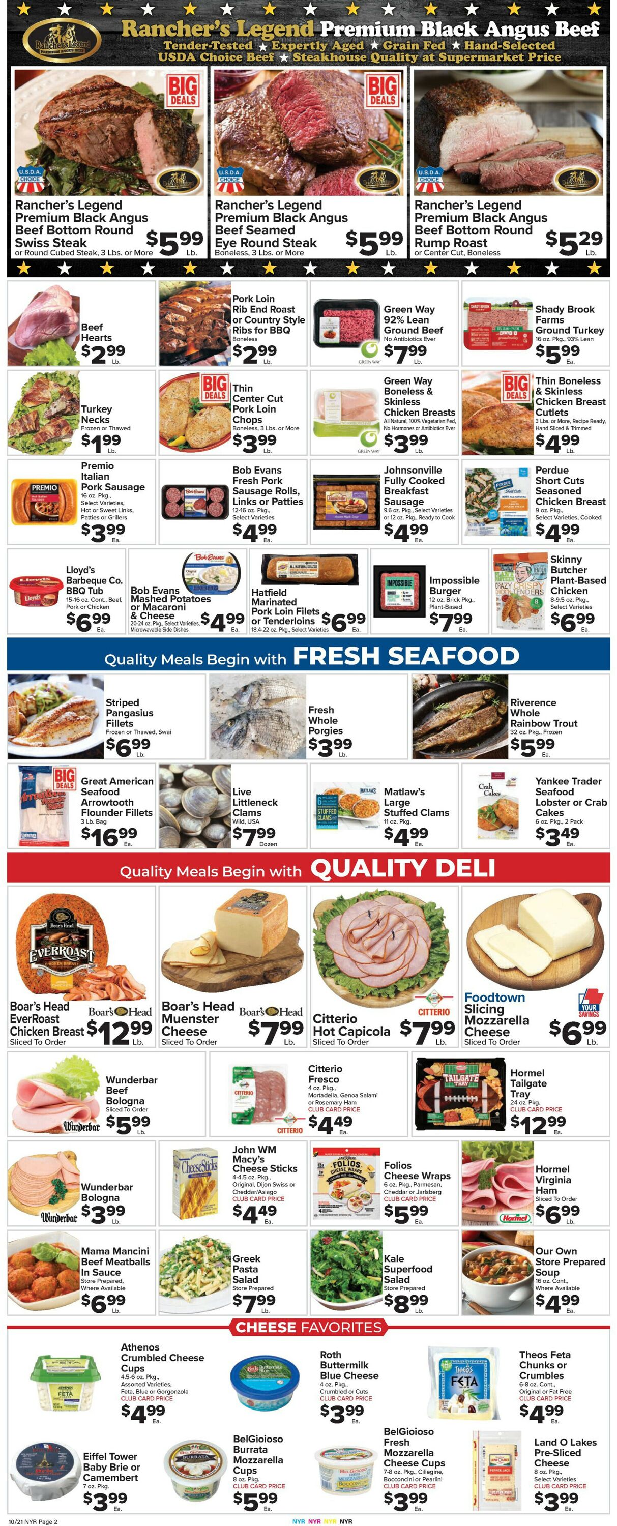 Foodtown Weekly Ad Circular - valid 10/21-10/27/2022 (Page 4)
