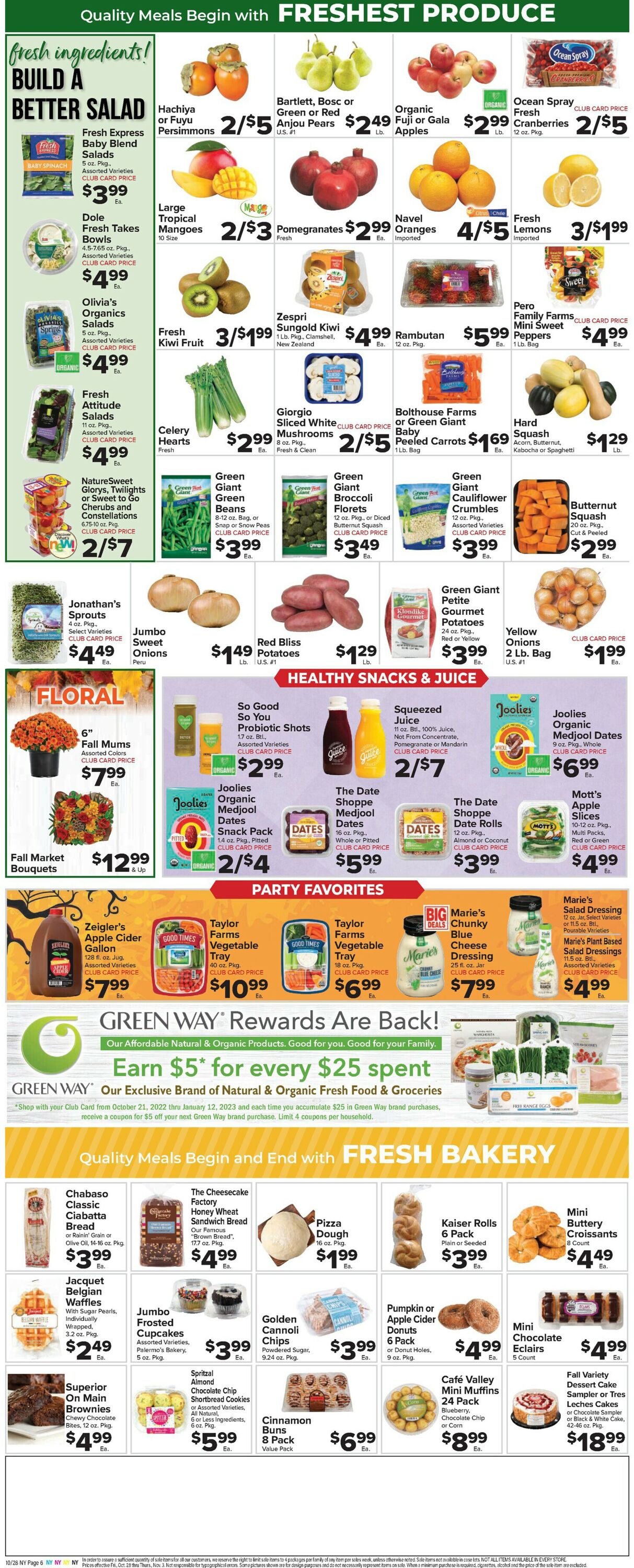 Foodtown Weekly Ad Circular - valid 10/28-11/03/2022 (Page 8)