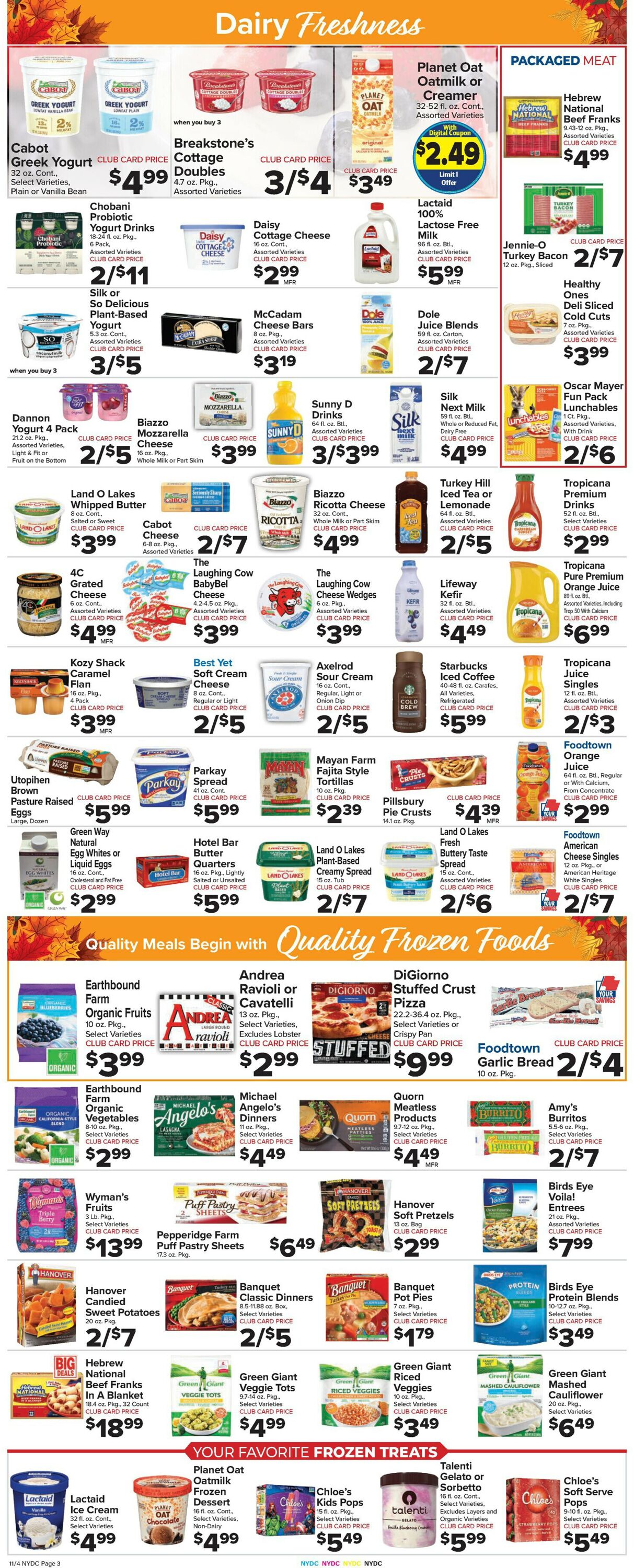 Foodtown Weekly Ad Circular - valid 11/04-11/10/2022 (Page 5)
