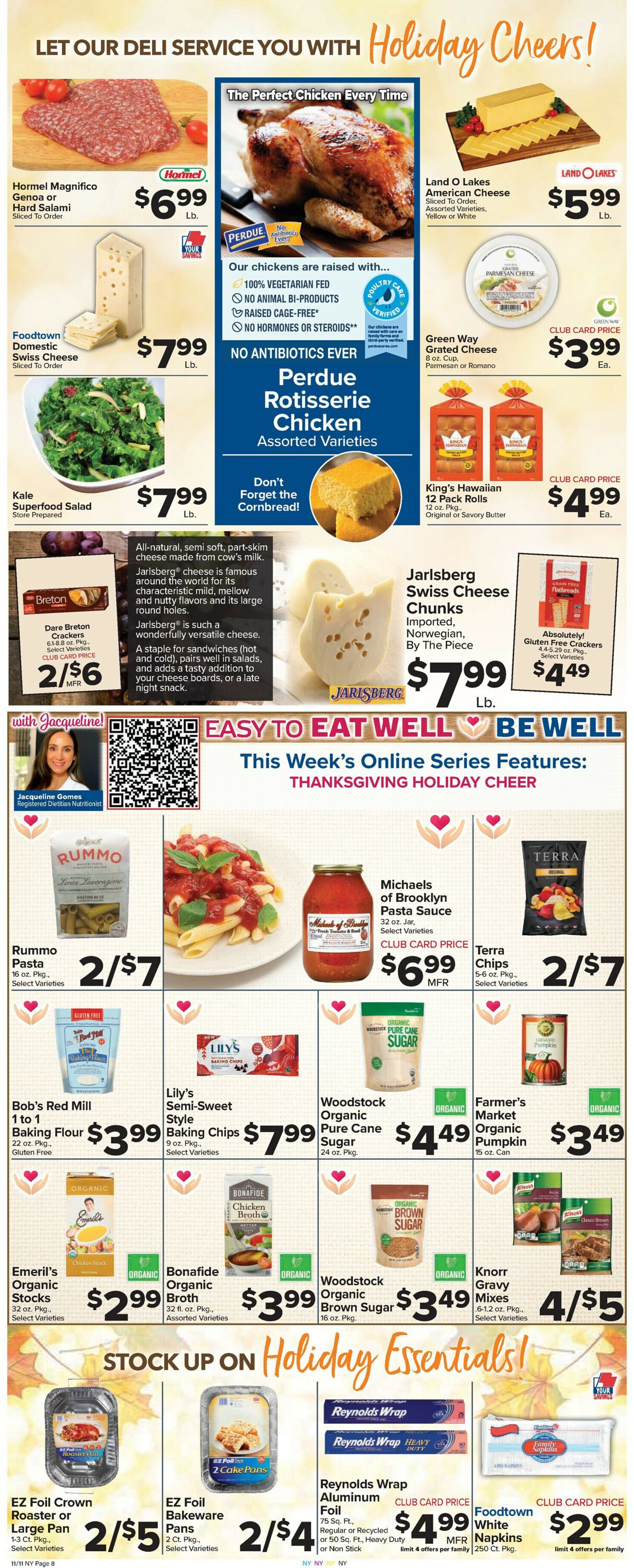 Foodtown Weekly Ad Circular - valid 11/11-11/17/2022 (Page 2)