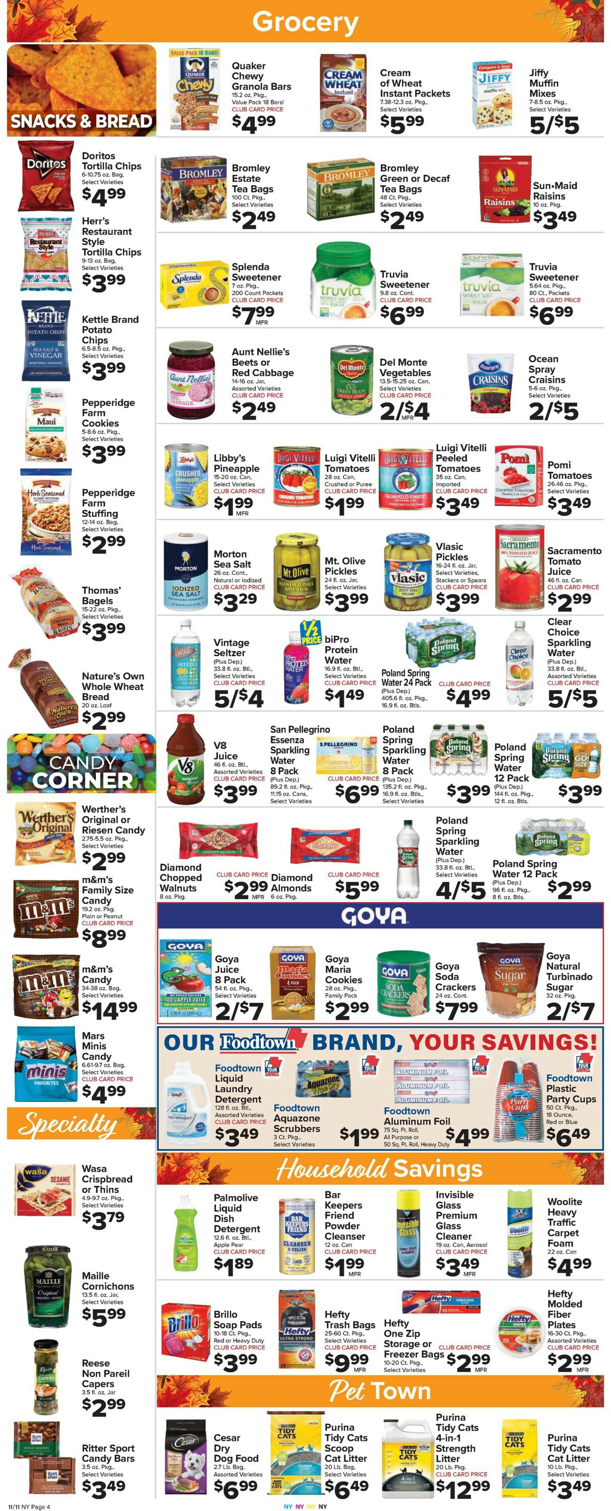Foodtown Weekly Ad Circular - valid 11/11-11/17/2022 (Page 6)
