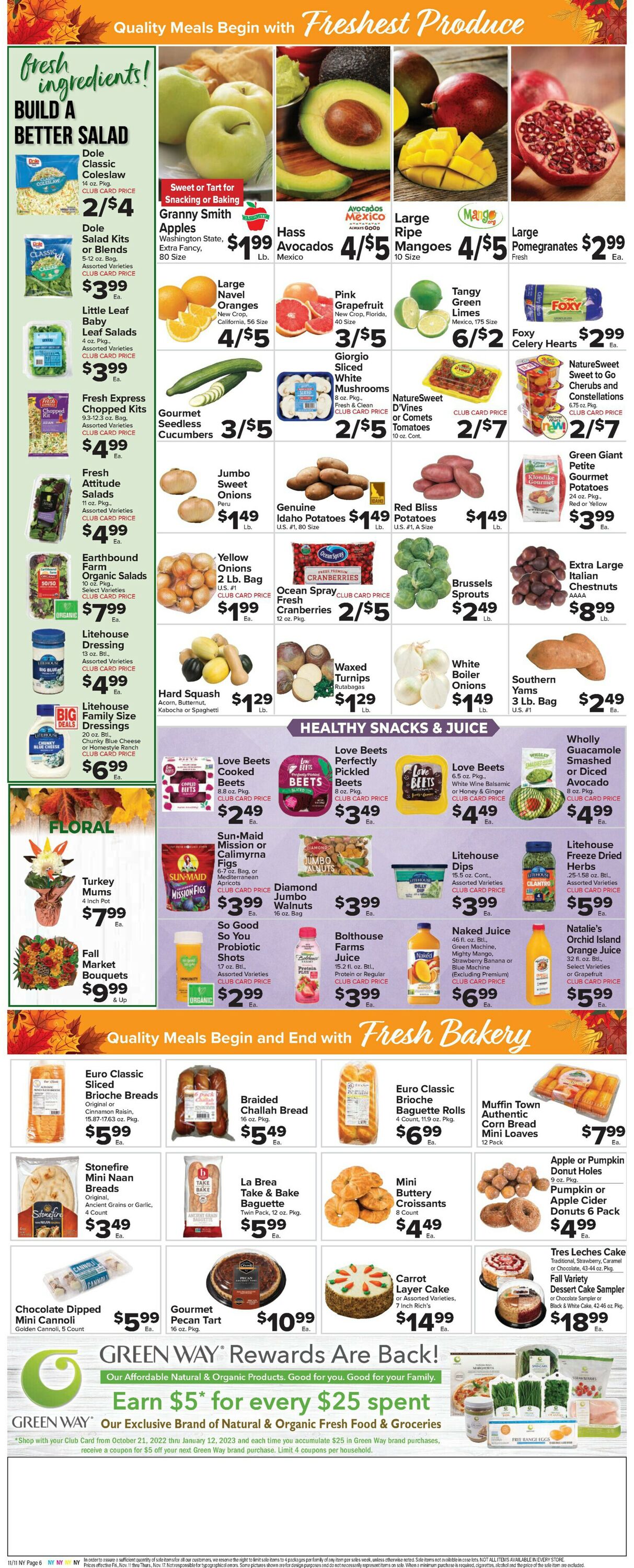 Foodtown Weekly Ad Circular - valid 11/11-11/17/2022 (Page 8)