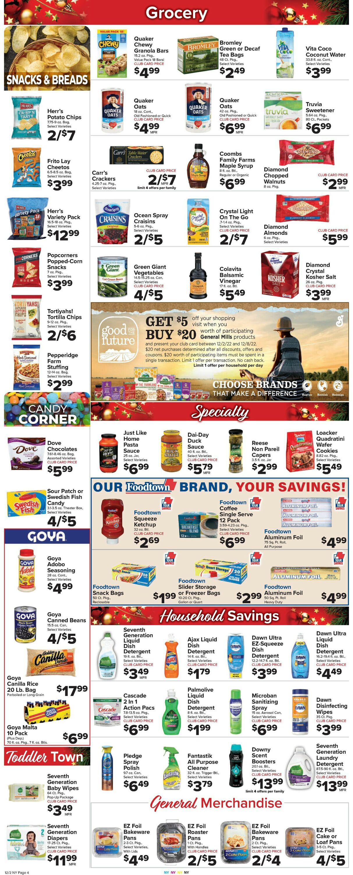 Foodtown Weekly Ad Circular - valid 12/02-12/08/2022 (Page 6)
