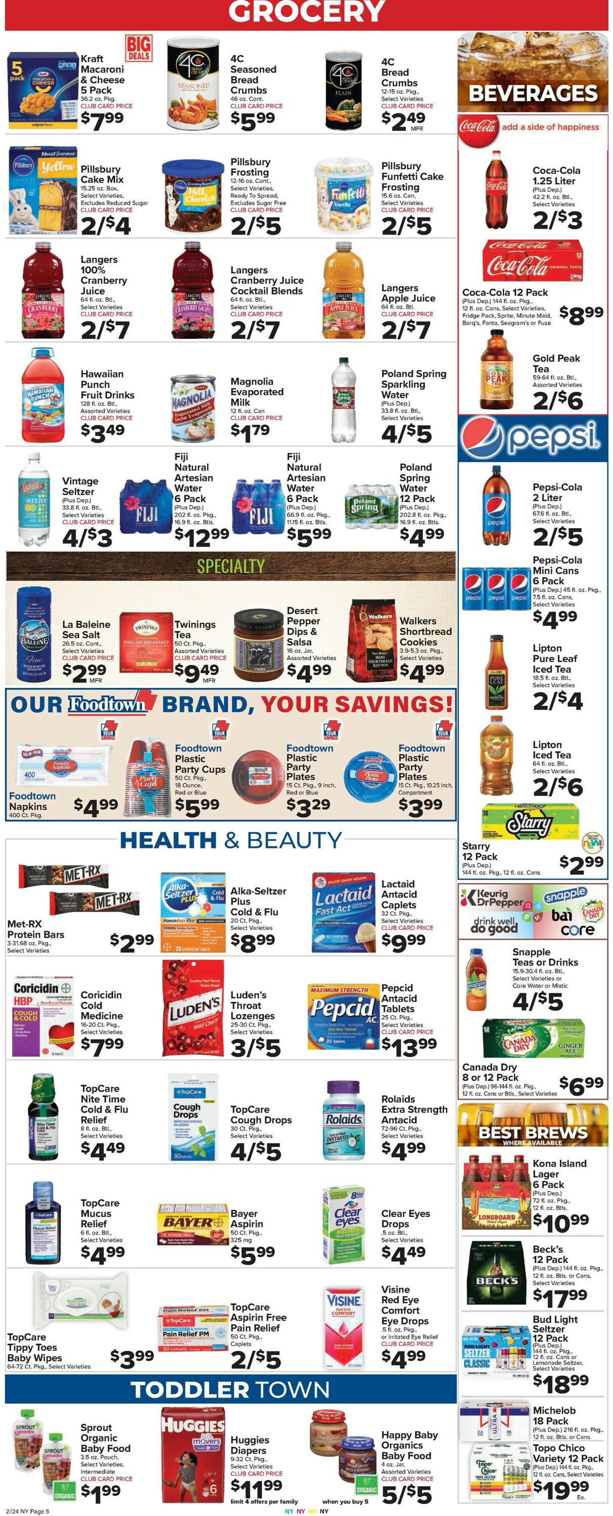 Foodtown Weekly Ad Circular - valid 02/24-03/02/2023 (Page 7)