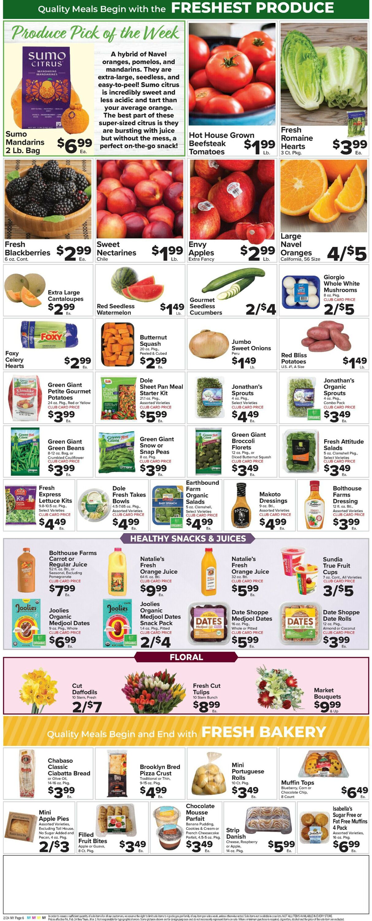 Foodtown Weekly Ad Circular - valid 02/24-03/02/2023 (Page 8)